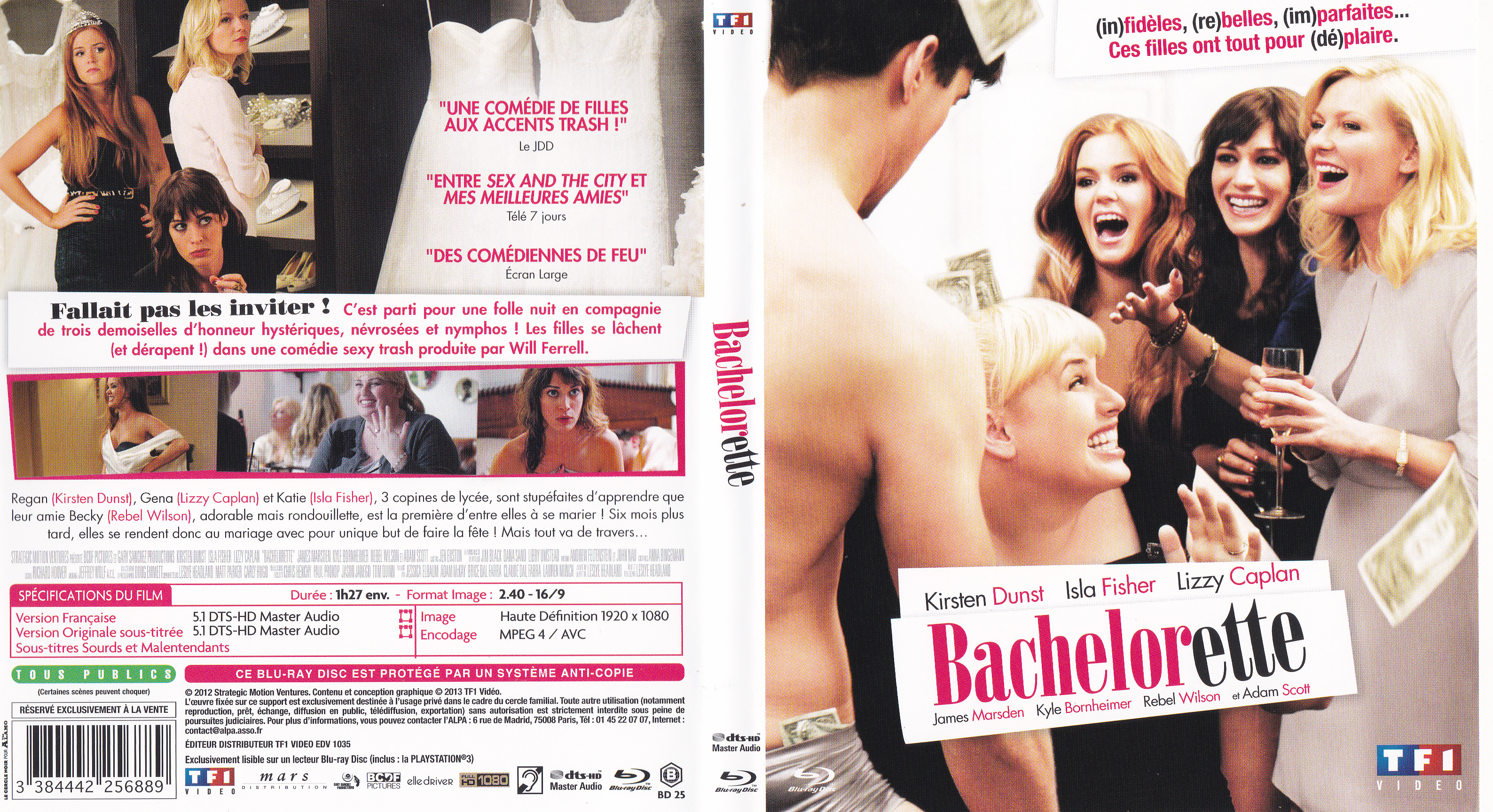 Jaquette DVD Bachelorette (BLU-RAY)