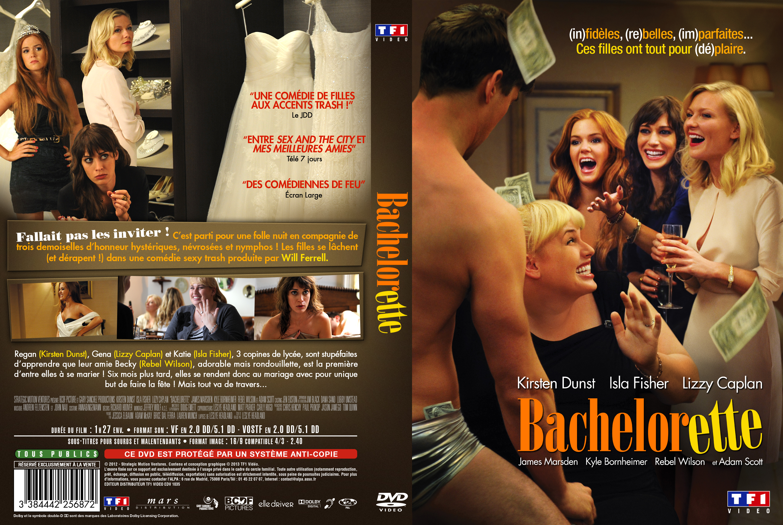 Jaquette DVD Bachelorette custom