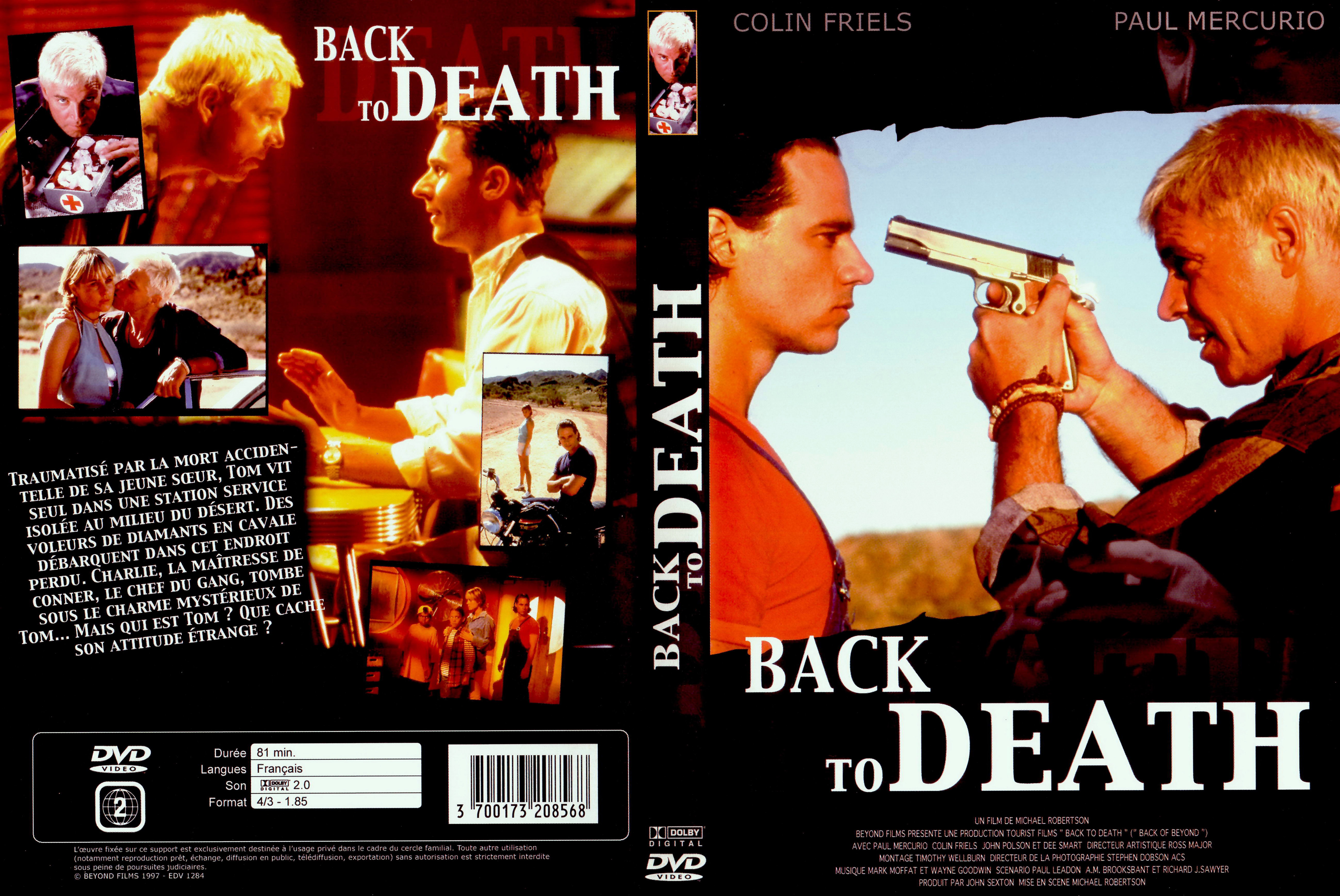 Jaquette DVD Back to death