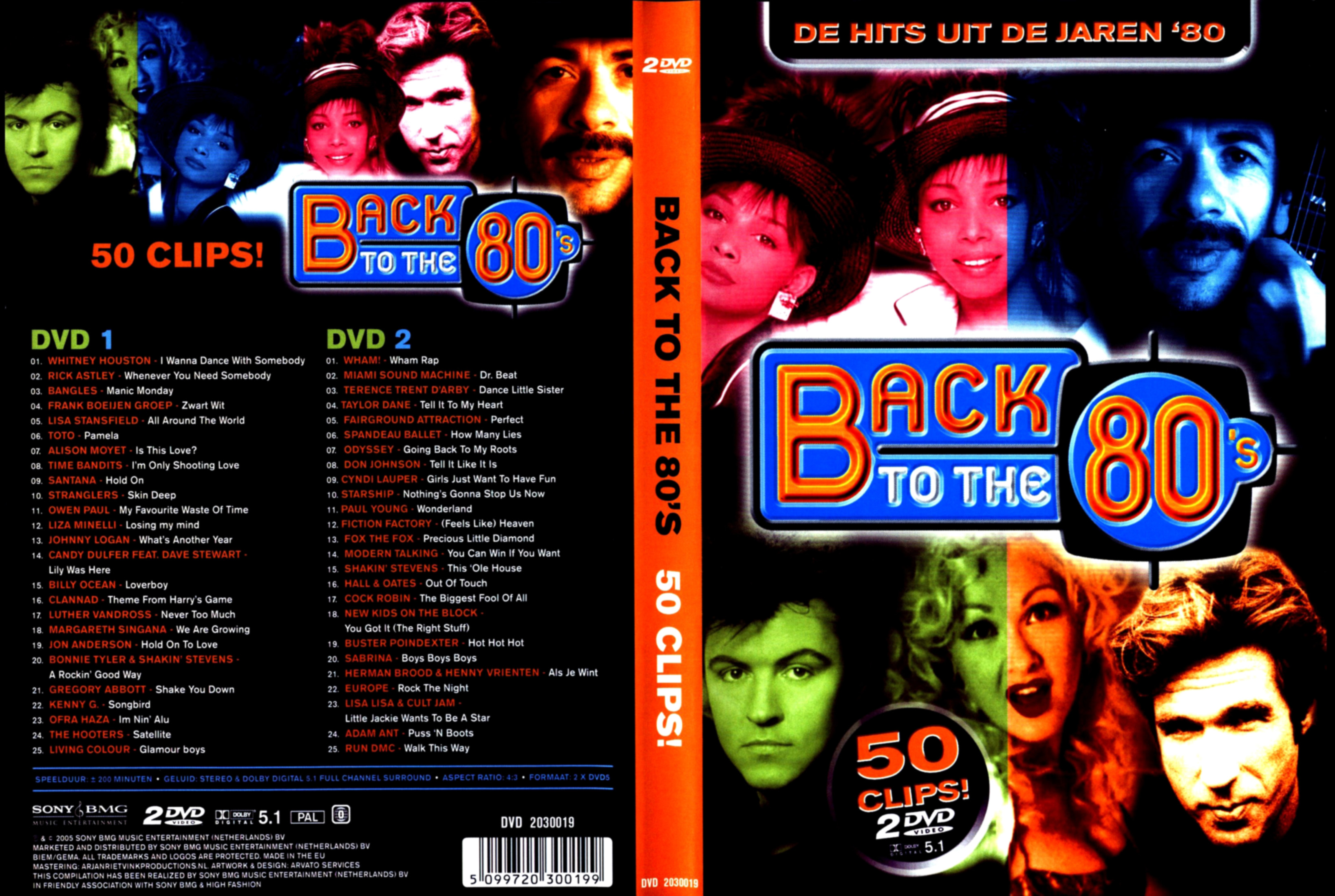 Jaquette DVD Back to the 80