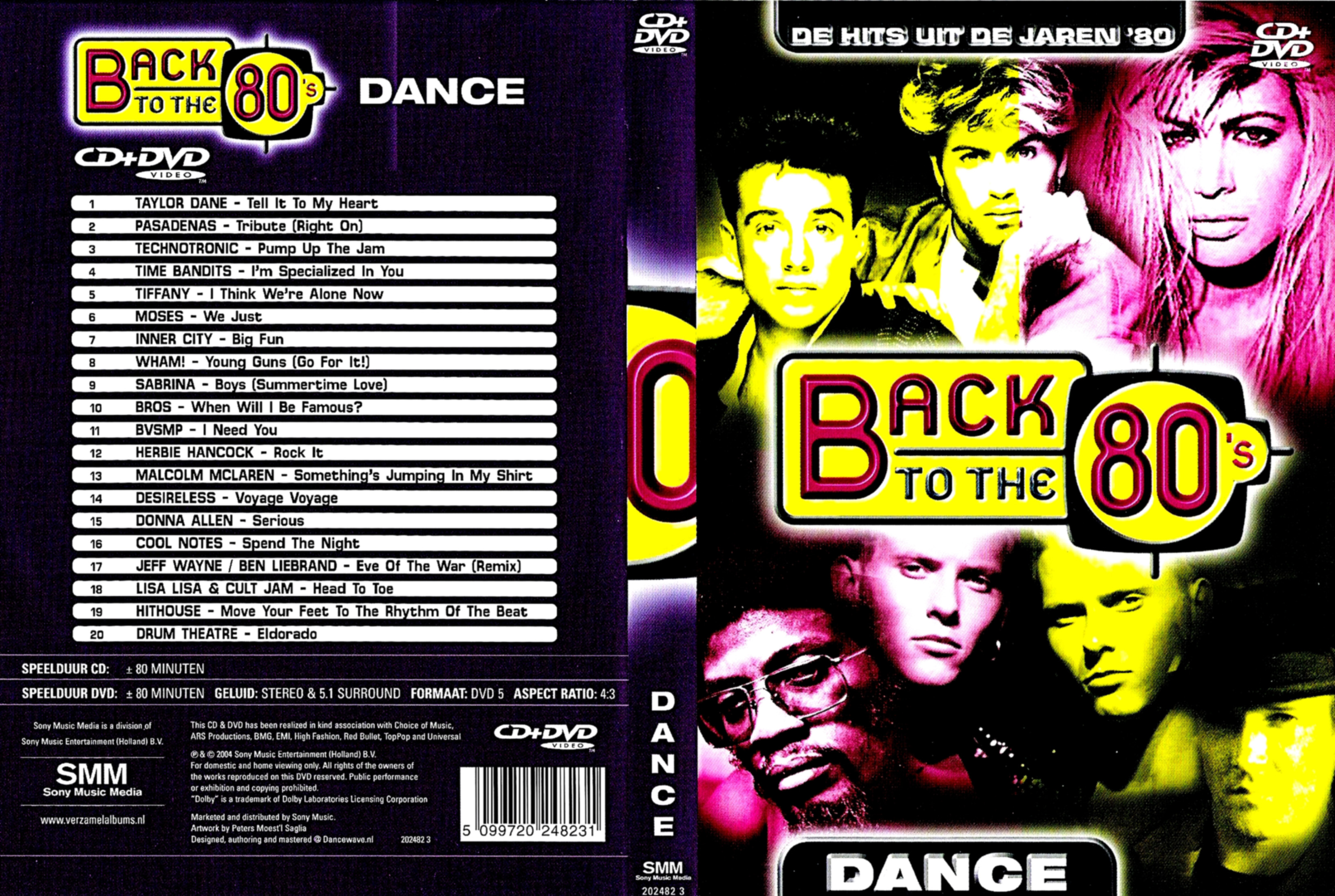 Jaquette DVD Back to the 80