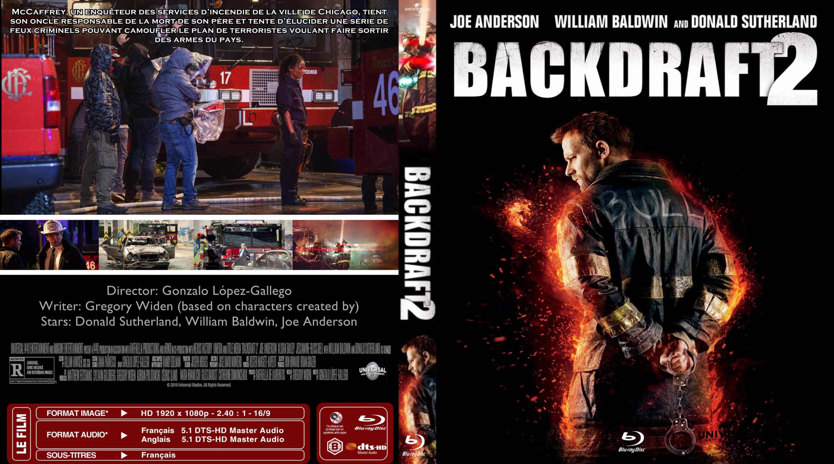 Jaquette DVD Backdraft 2 custom (BLU-RAY)