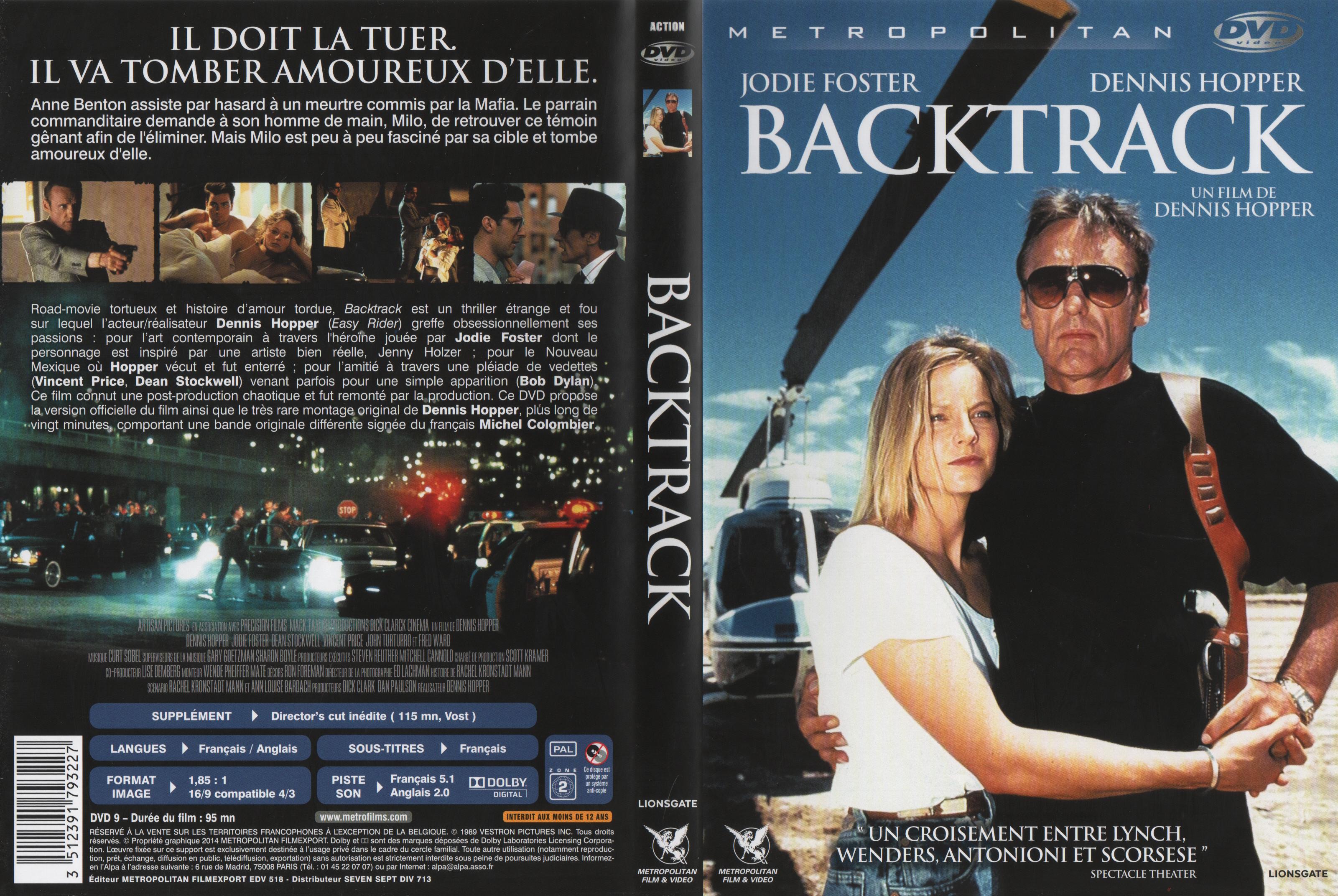 Jaquette DVD Backtrack