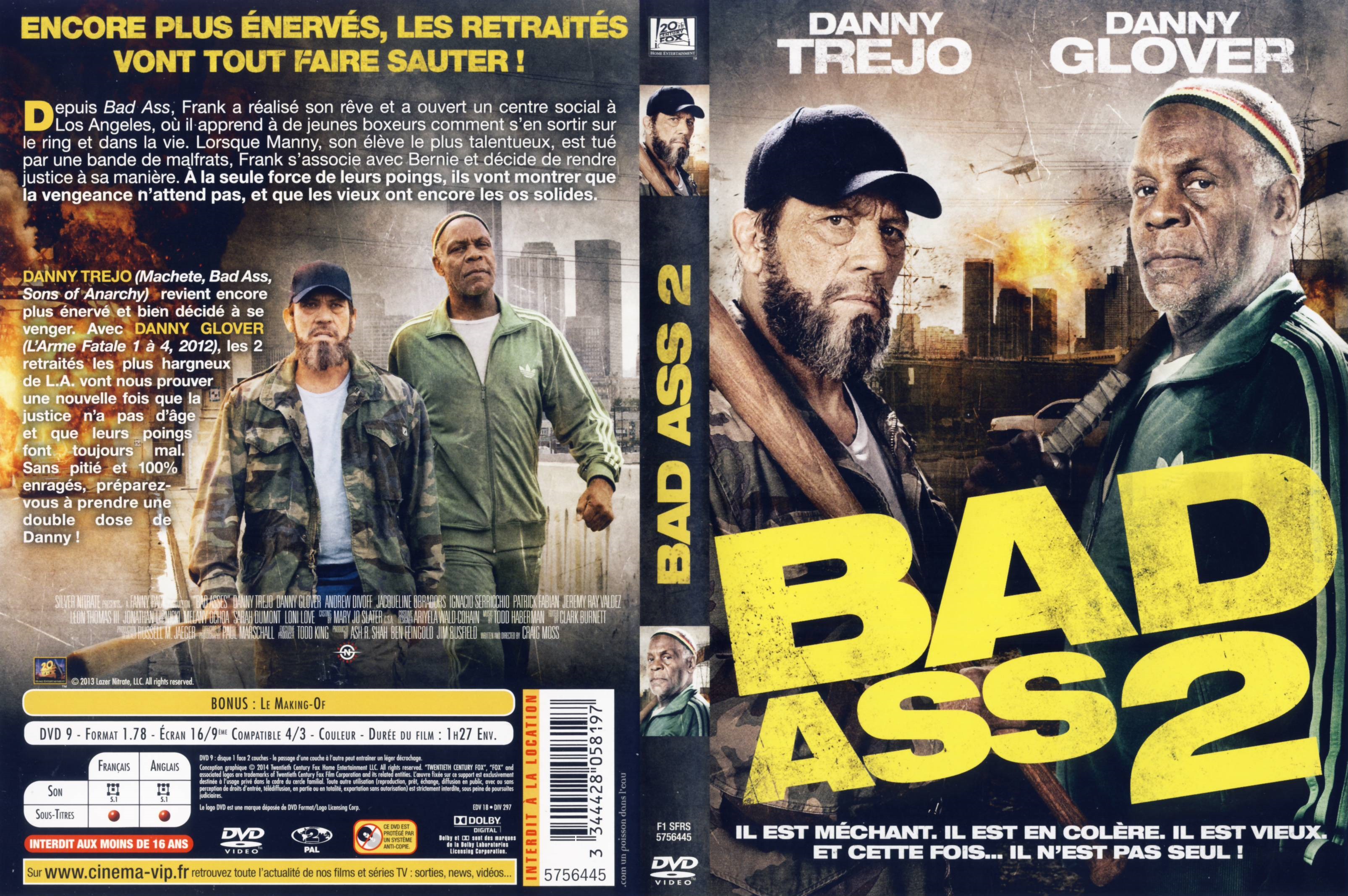 Jaquette Dvd De Bad Ass 2 Cinéma Passion
