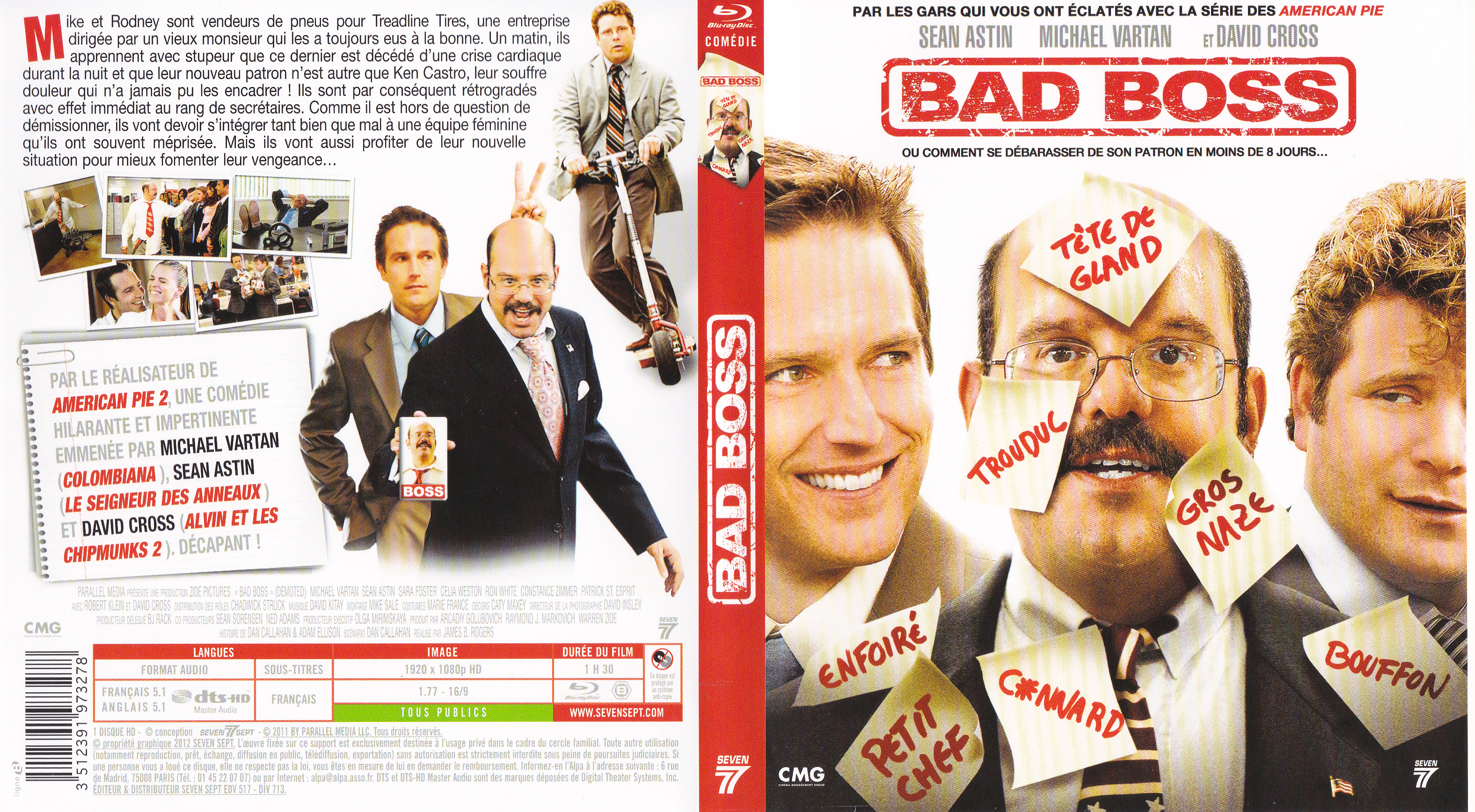 Jaquette DVD Bad Boss (BLU-RAY)