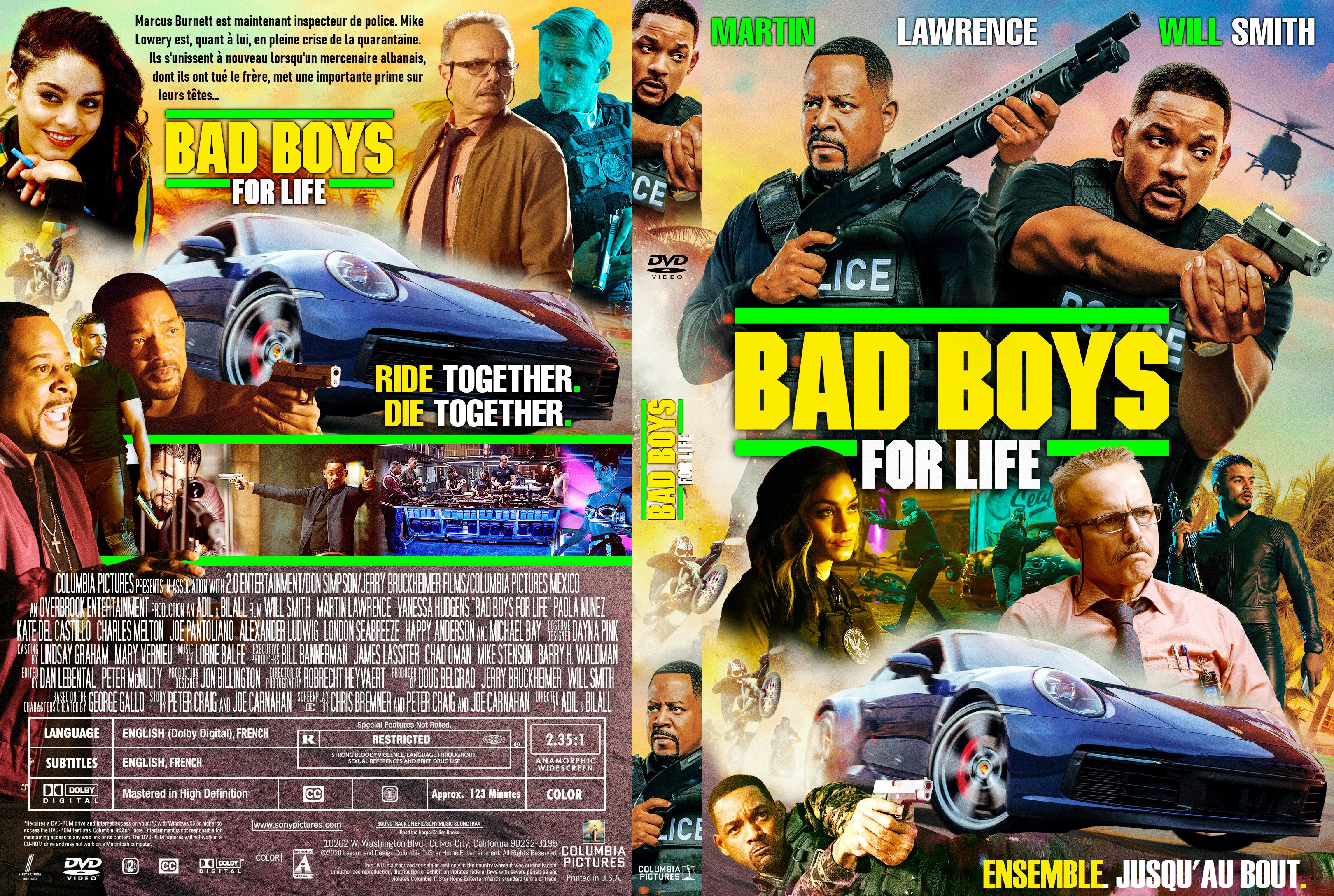 Jaquette DVD Bad Boys For Life custom v2