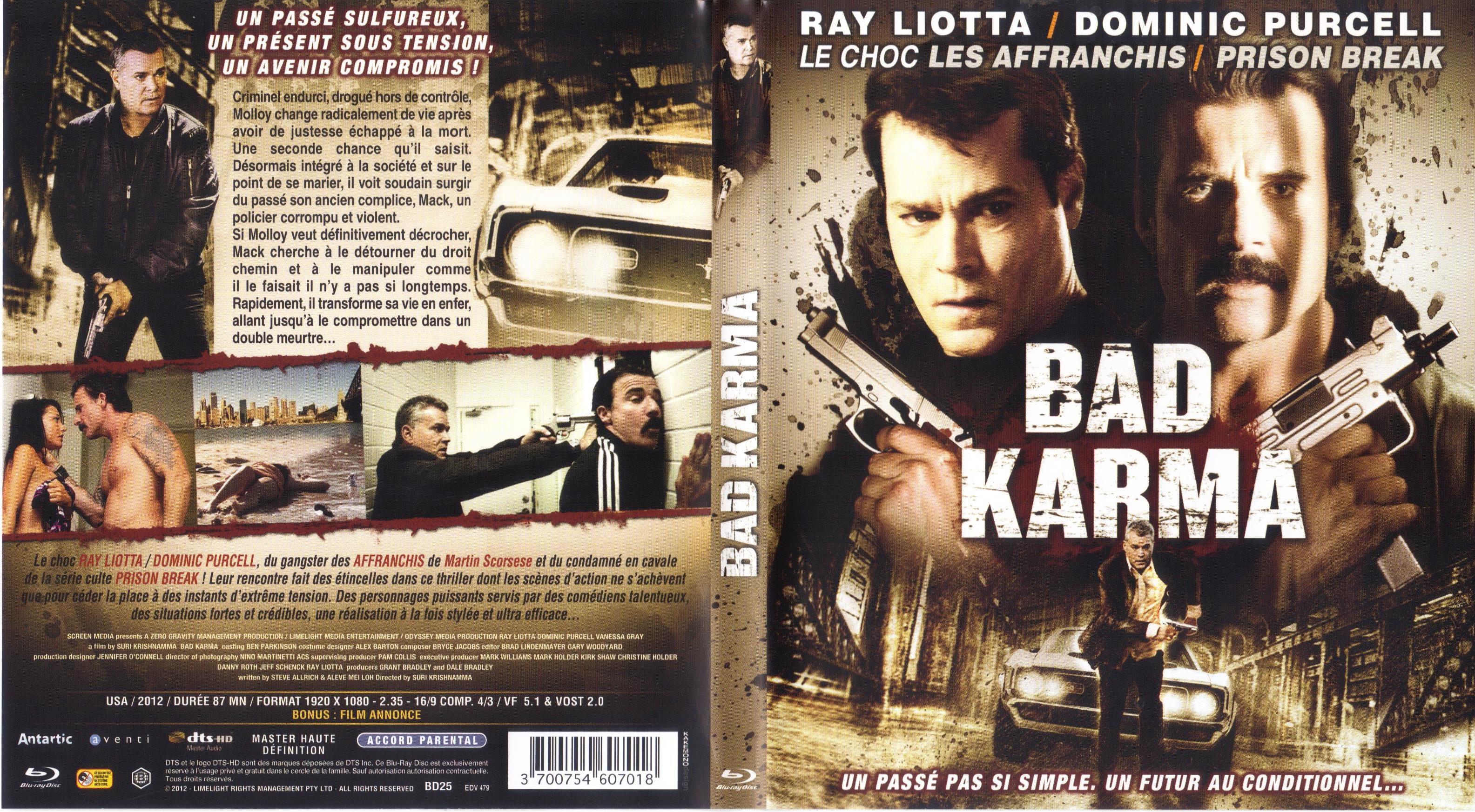Jaquette DVD Bad Karma (BLU-RAY)