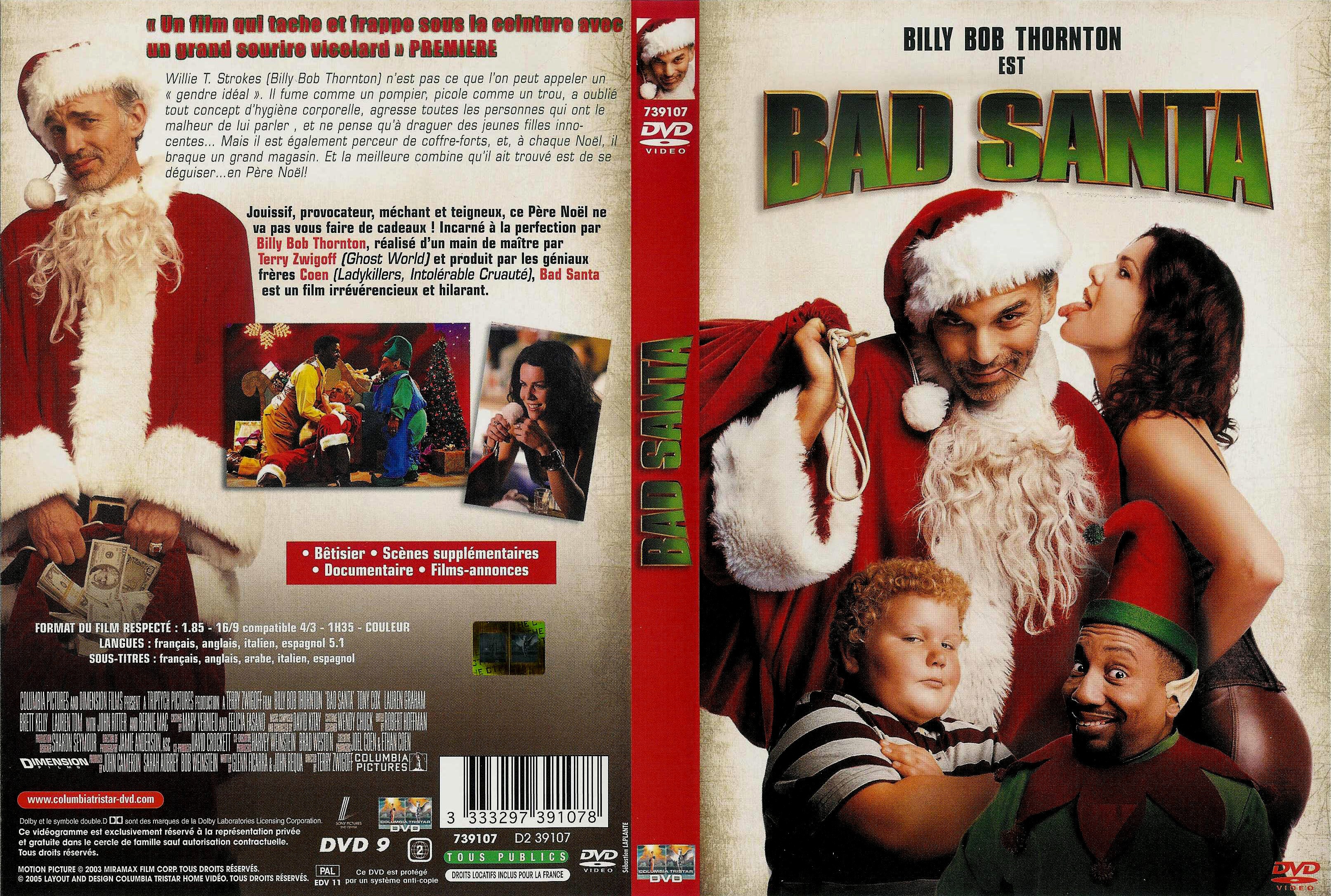 Jaquette DVD Bad Santa