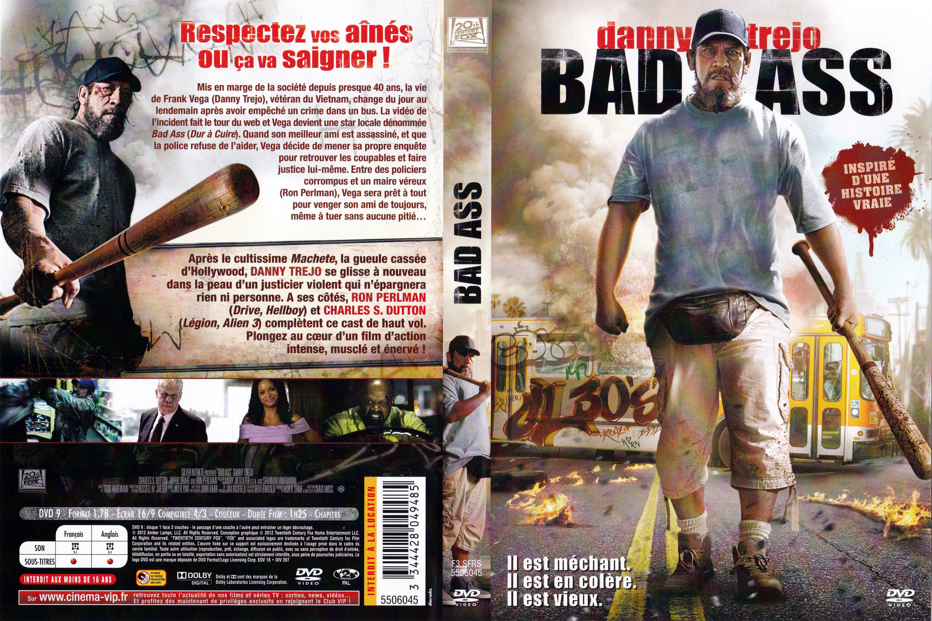 Jaquette DVD Bad ass