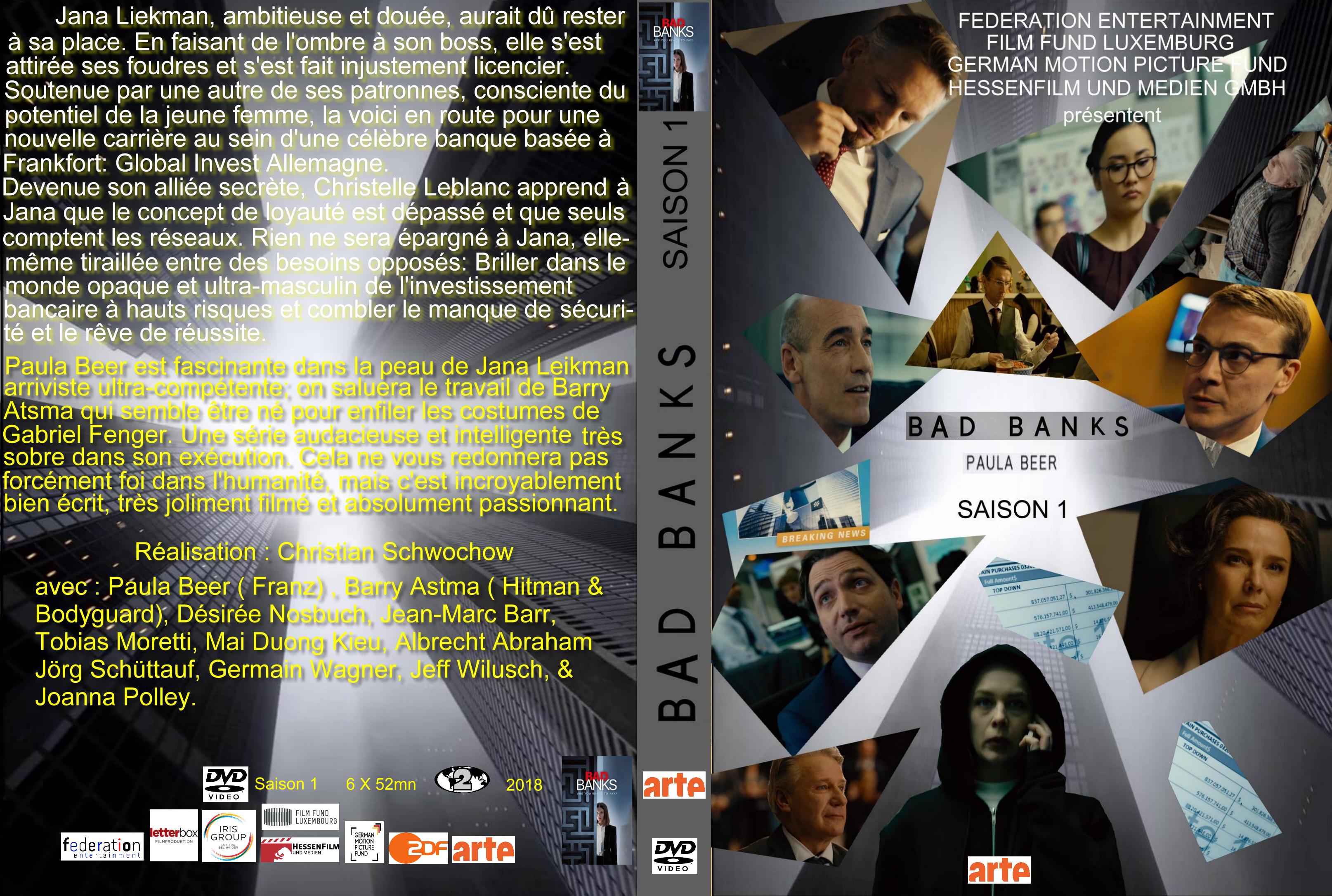 Jaquette DVD Bad banks Saison 1