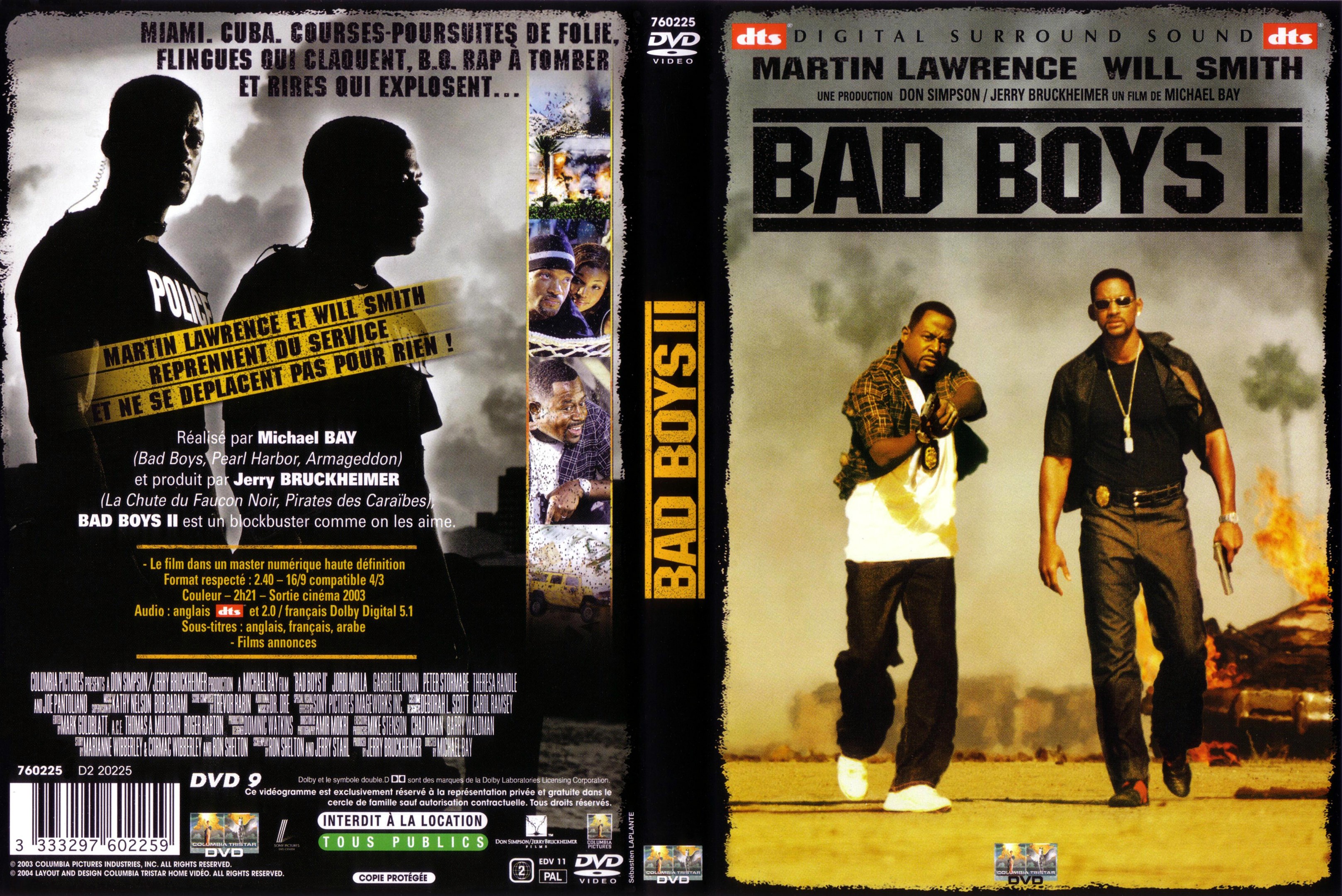 Jaquette DVD Bad boys 2