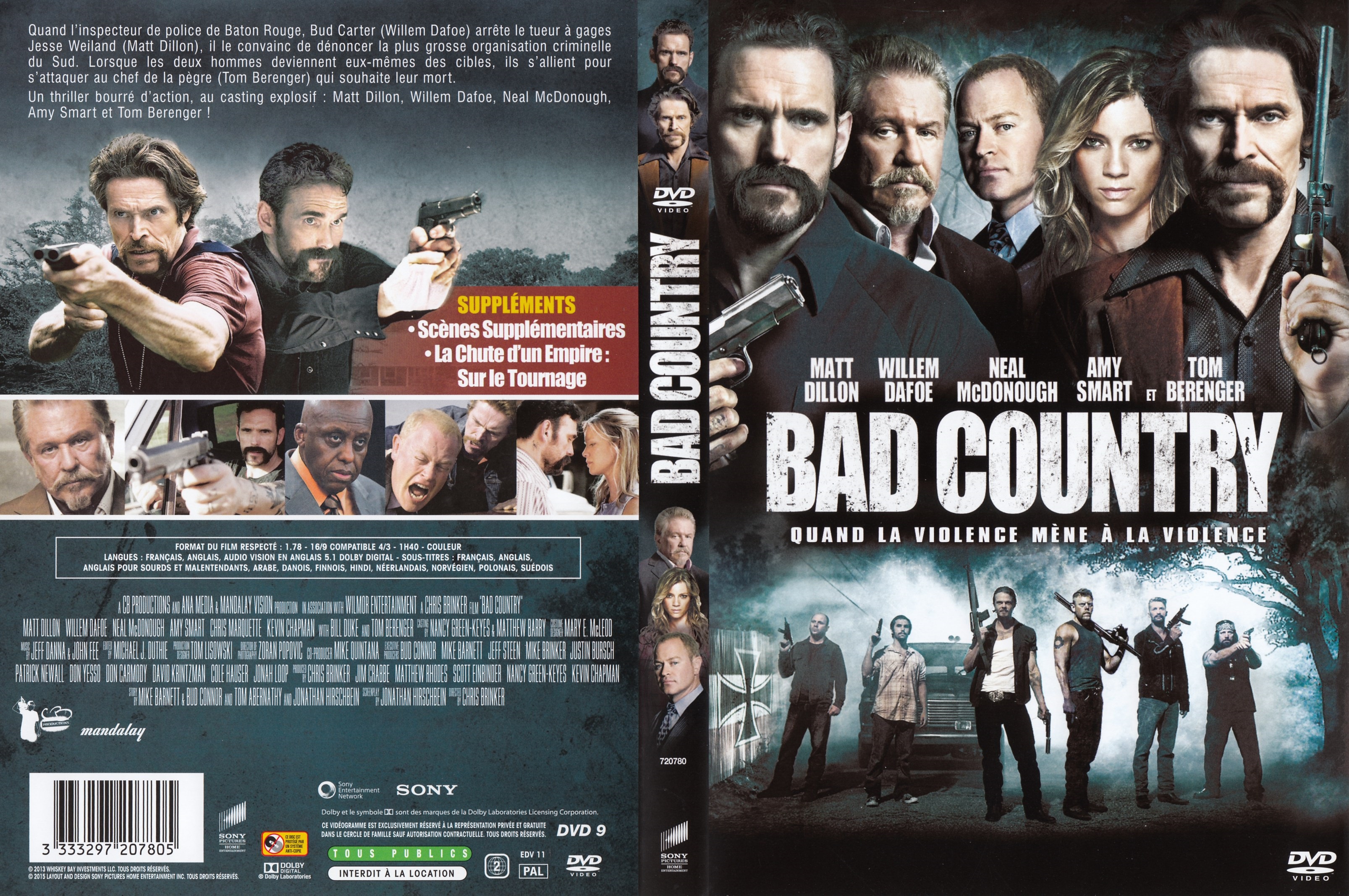 Jaquette DVD Bad country