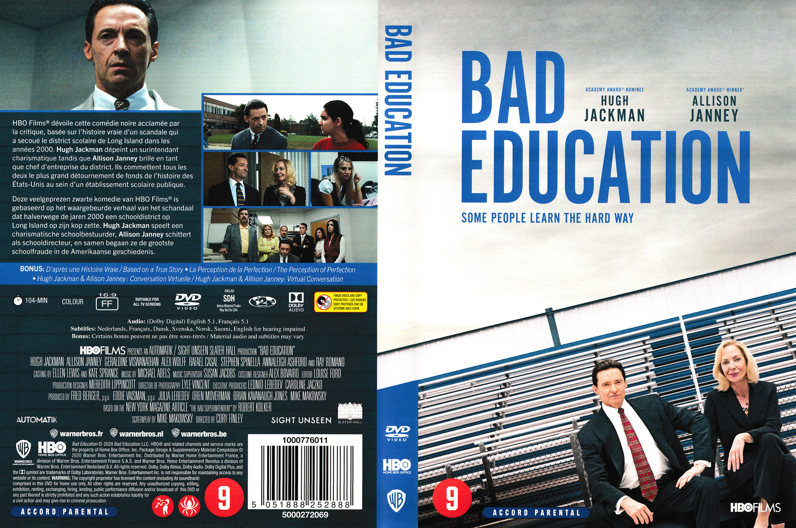 Jaquette DVD Bad education