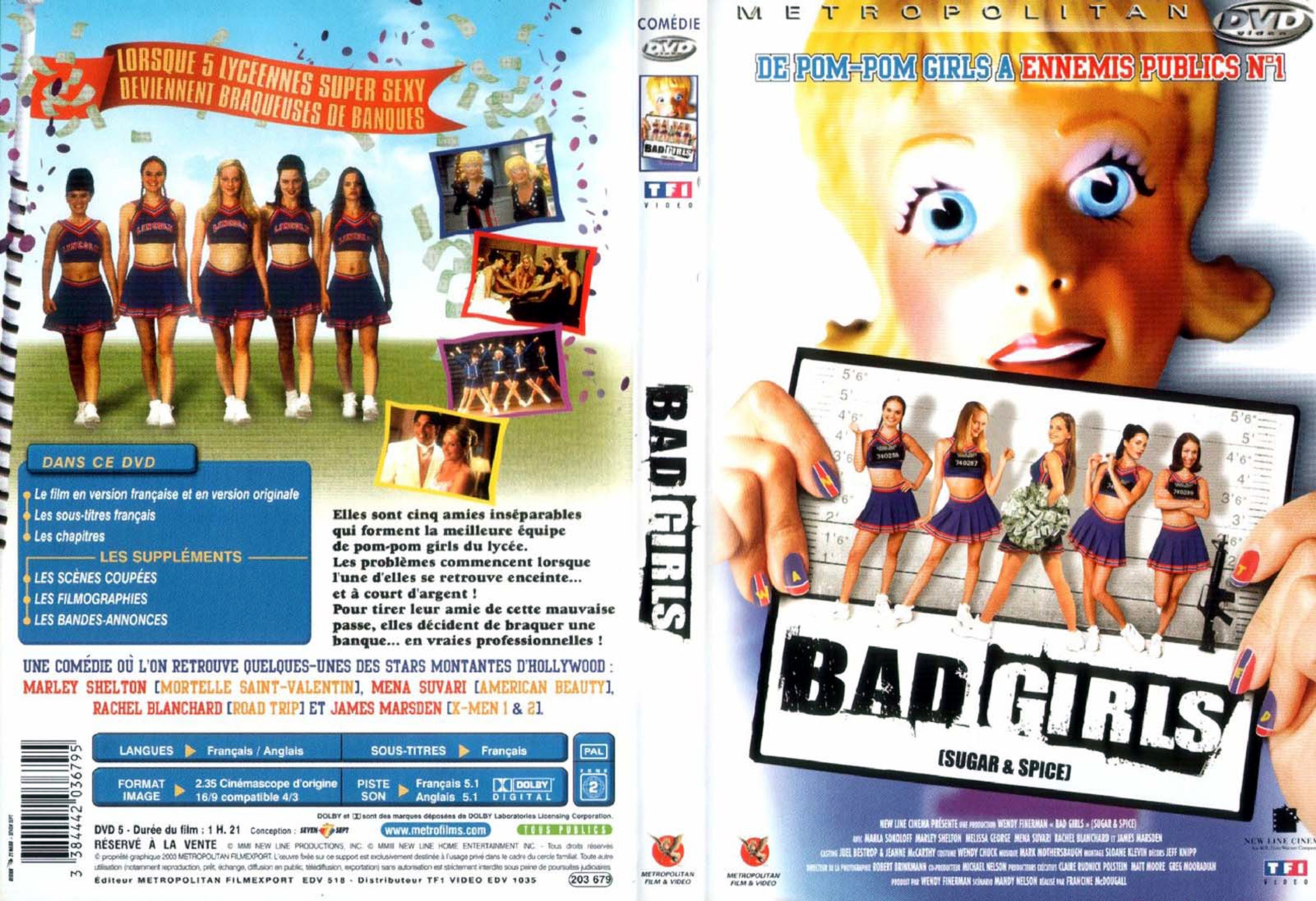 Jaquette DVD Bad girls v2