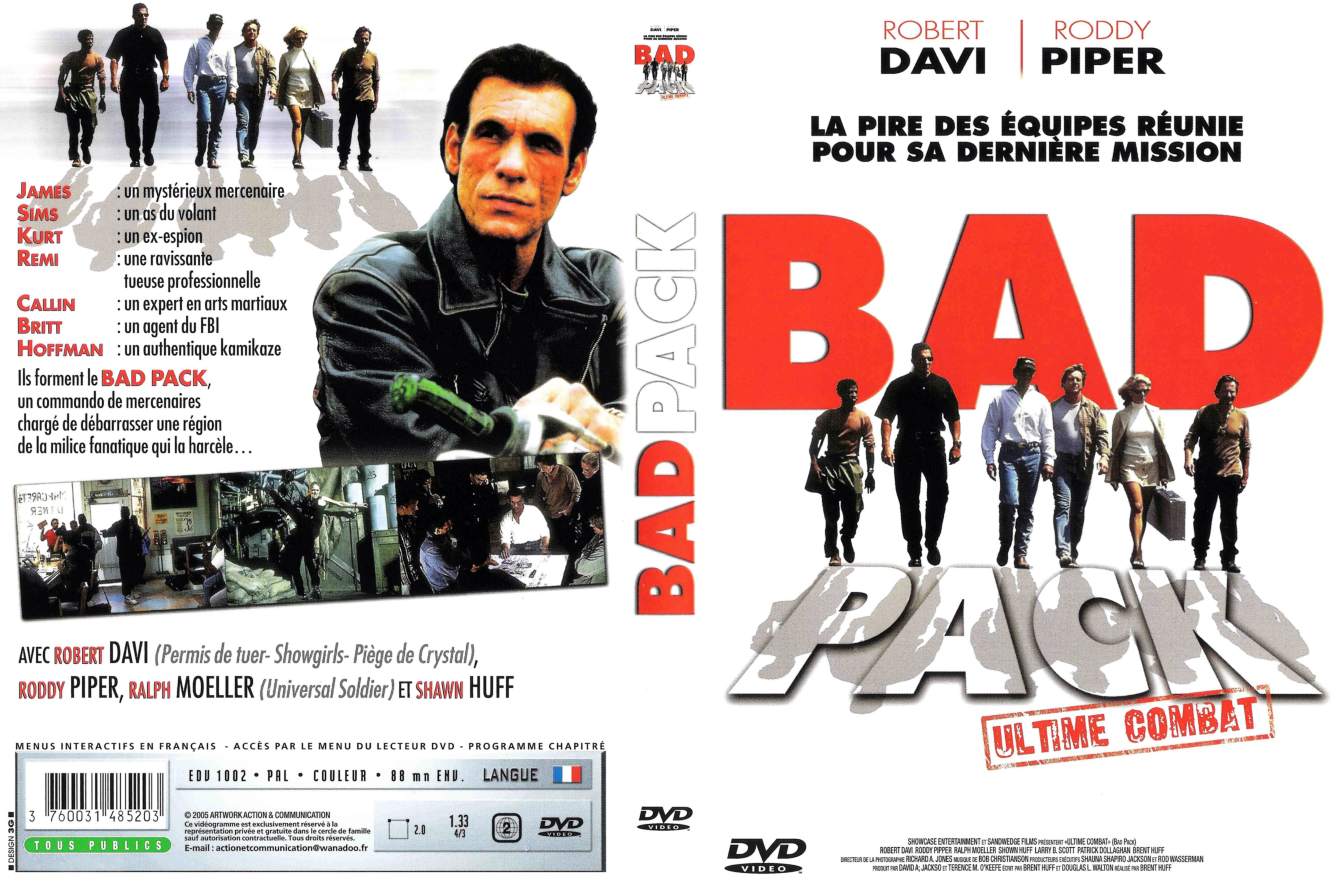 Jaquette DVD Bad pack
