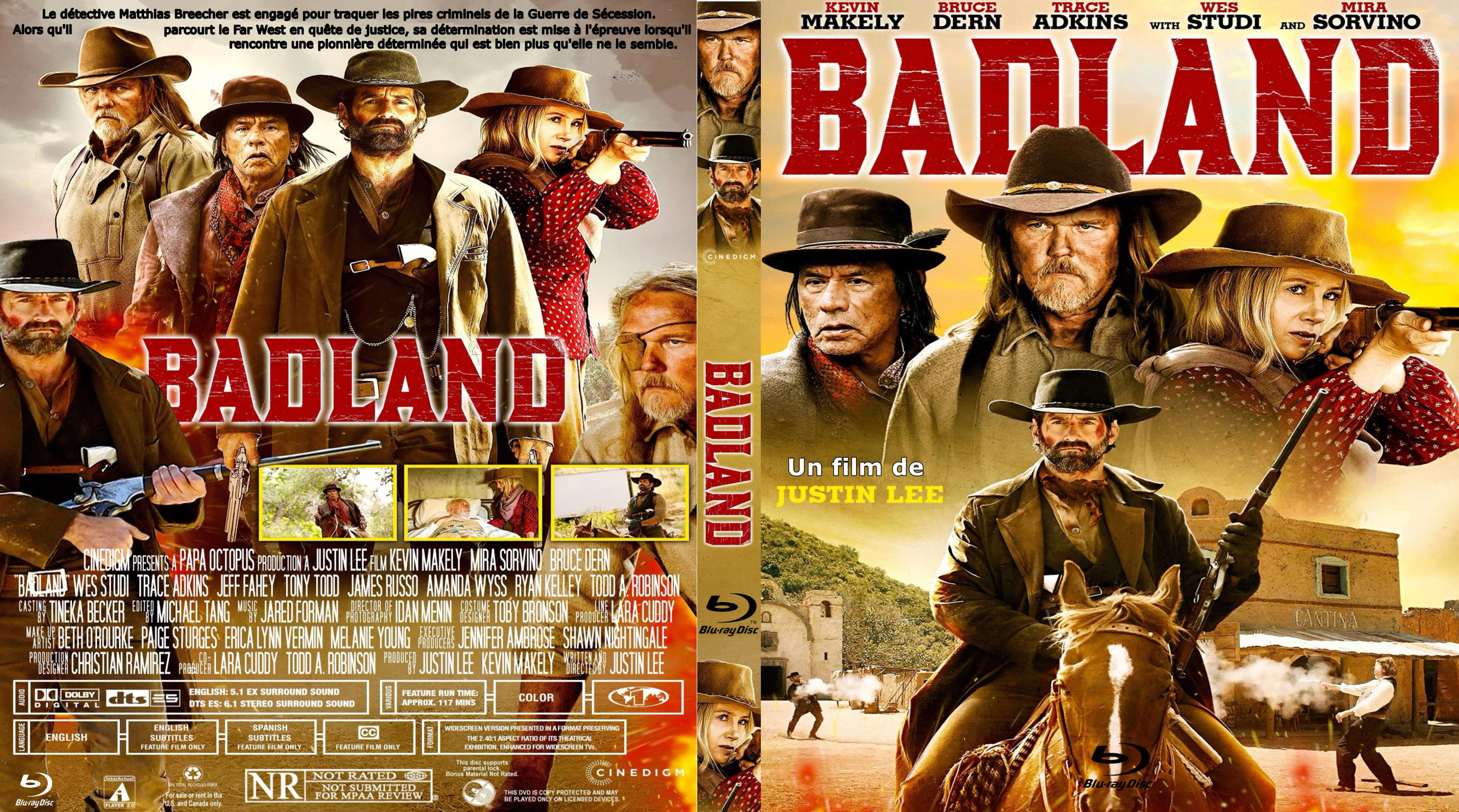 Jaquette DVD Badland custom (BLU-RAY)