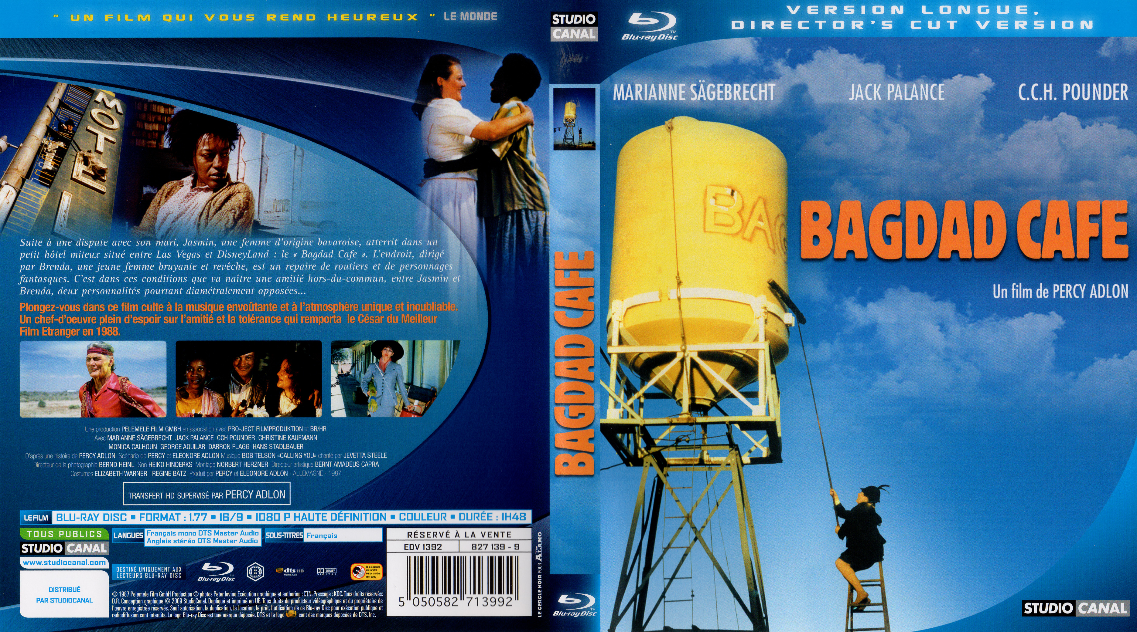 Jaquette DVD Bagdad caf (BLU-RAY)