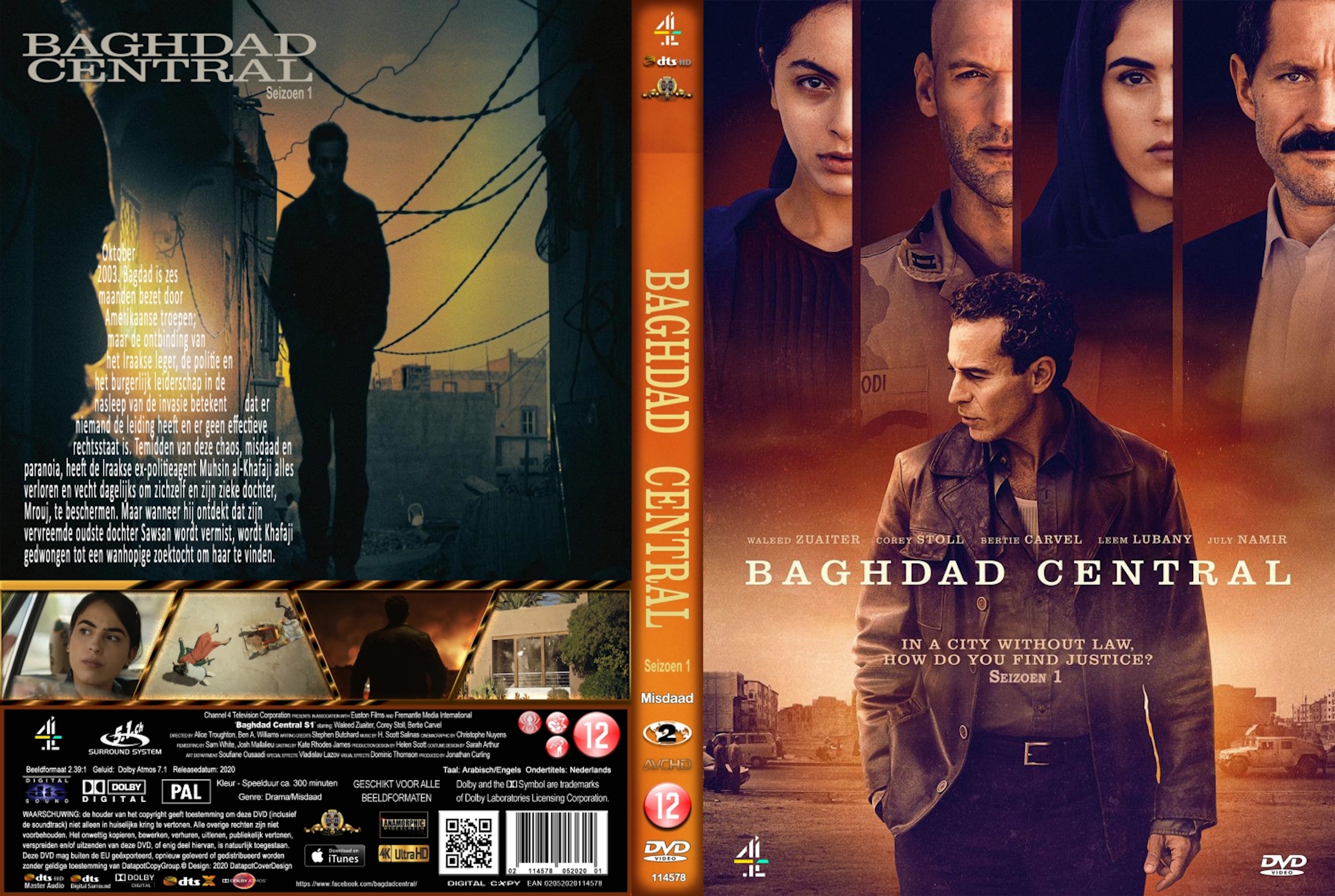 Jaquette DVD Baghdad Central custom
