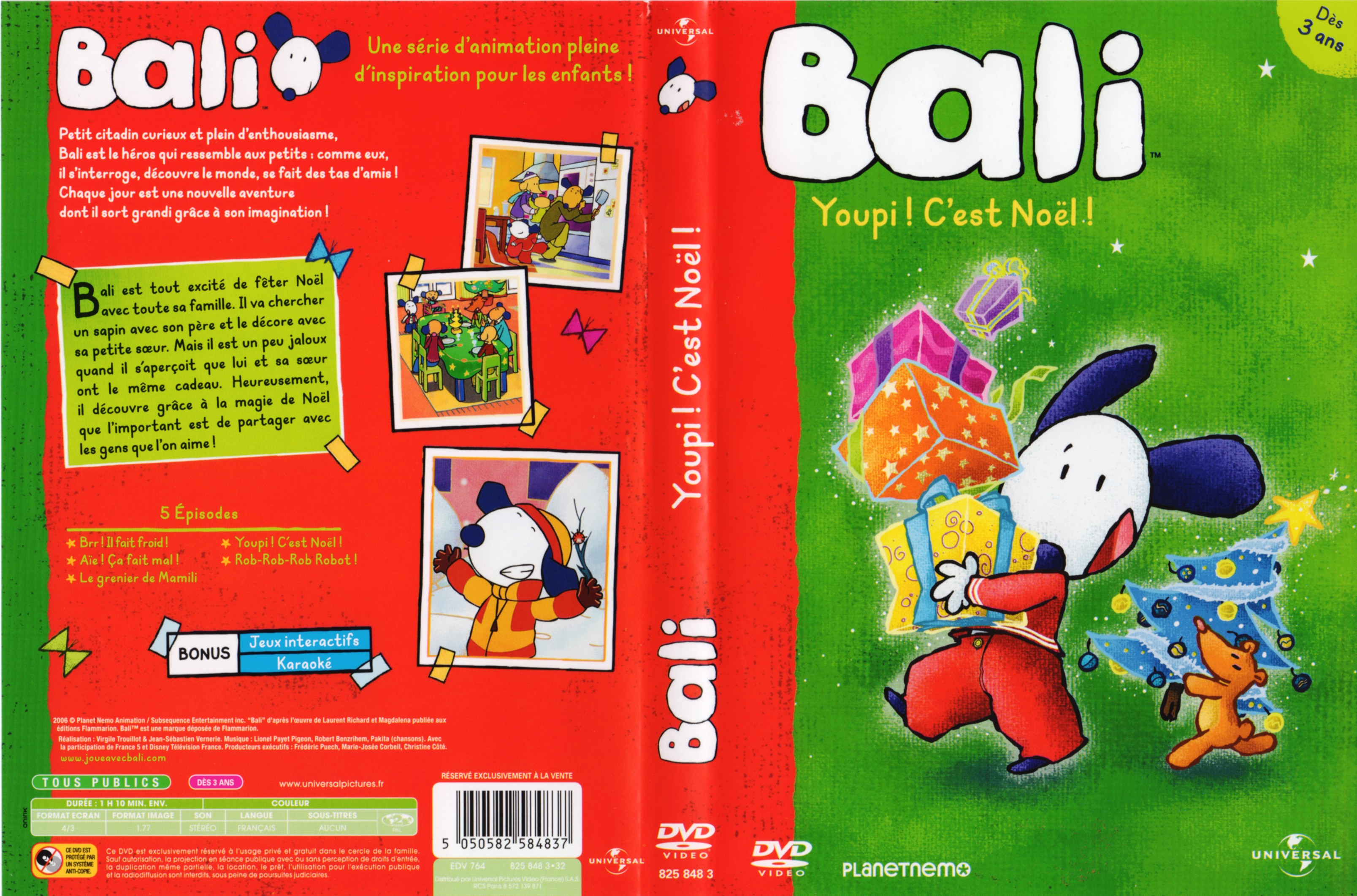 Jaquette DVD Bali - youpi c