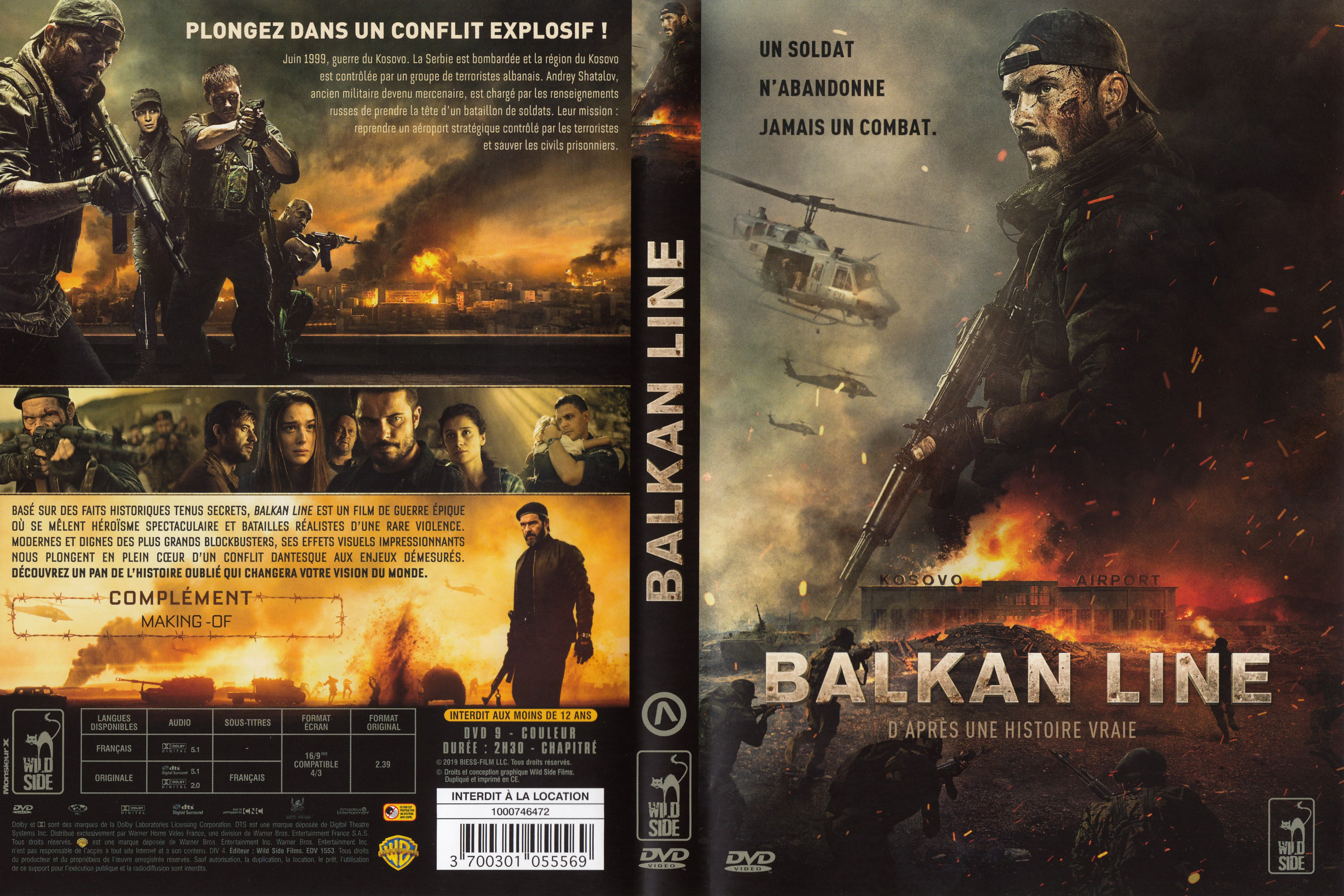 Jaquette DVD Balkan Line