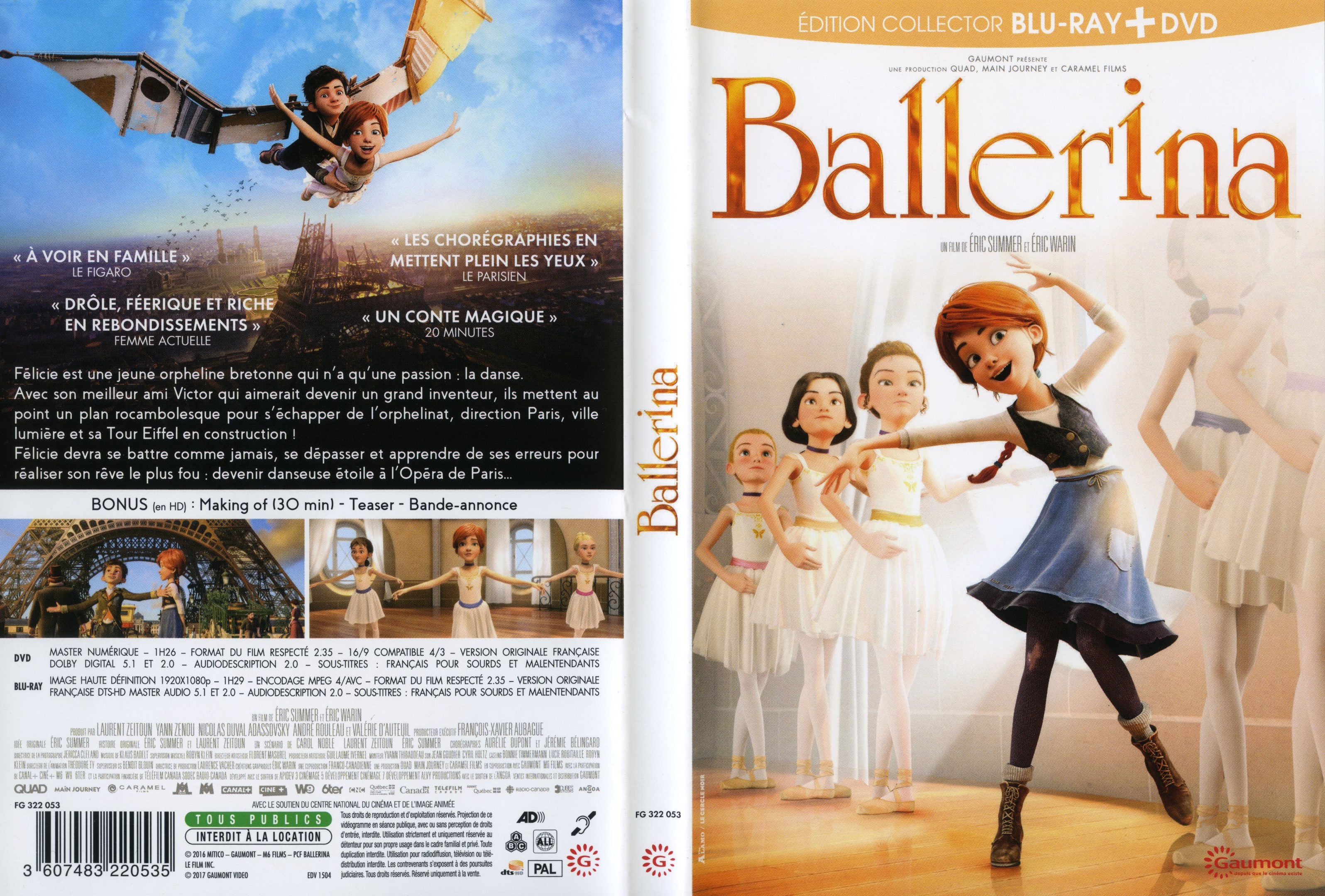 Jaquette DVD Ballerina