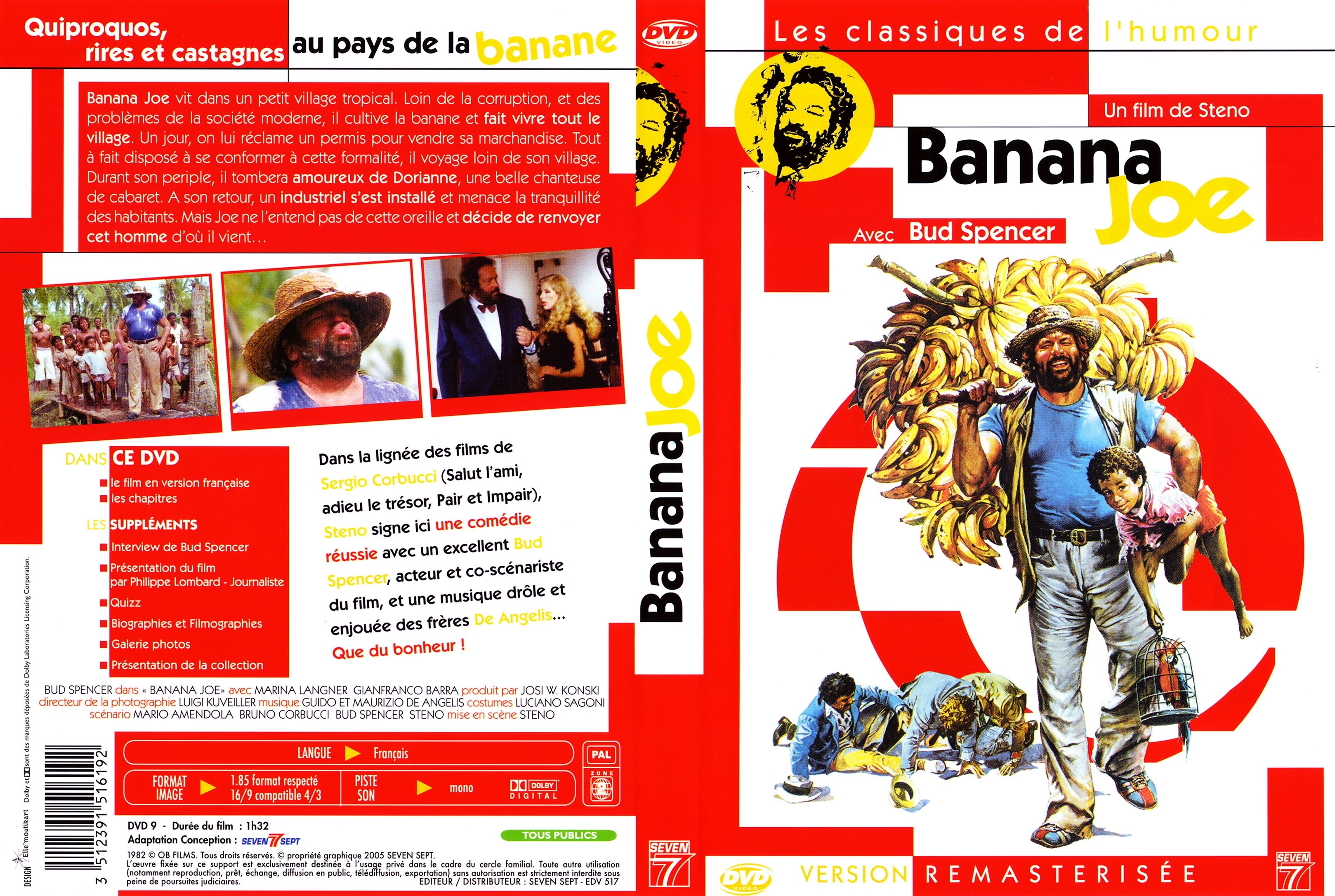 Jaquette DVD Banana Joe