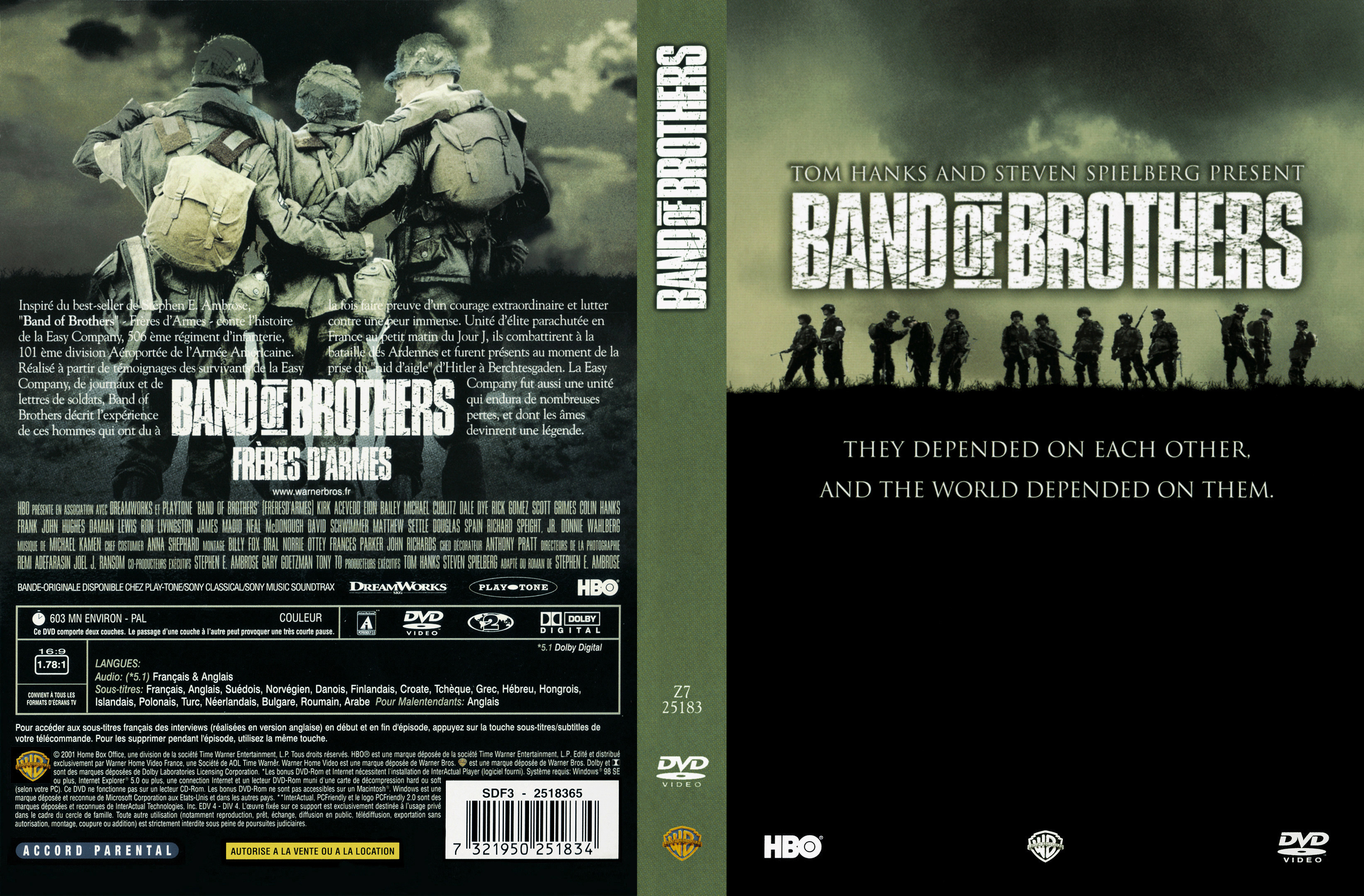 Jaquette DVD Band of Brothers