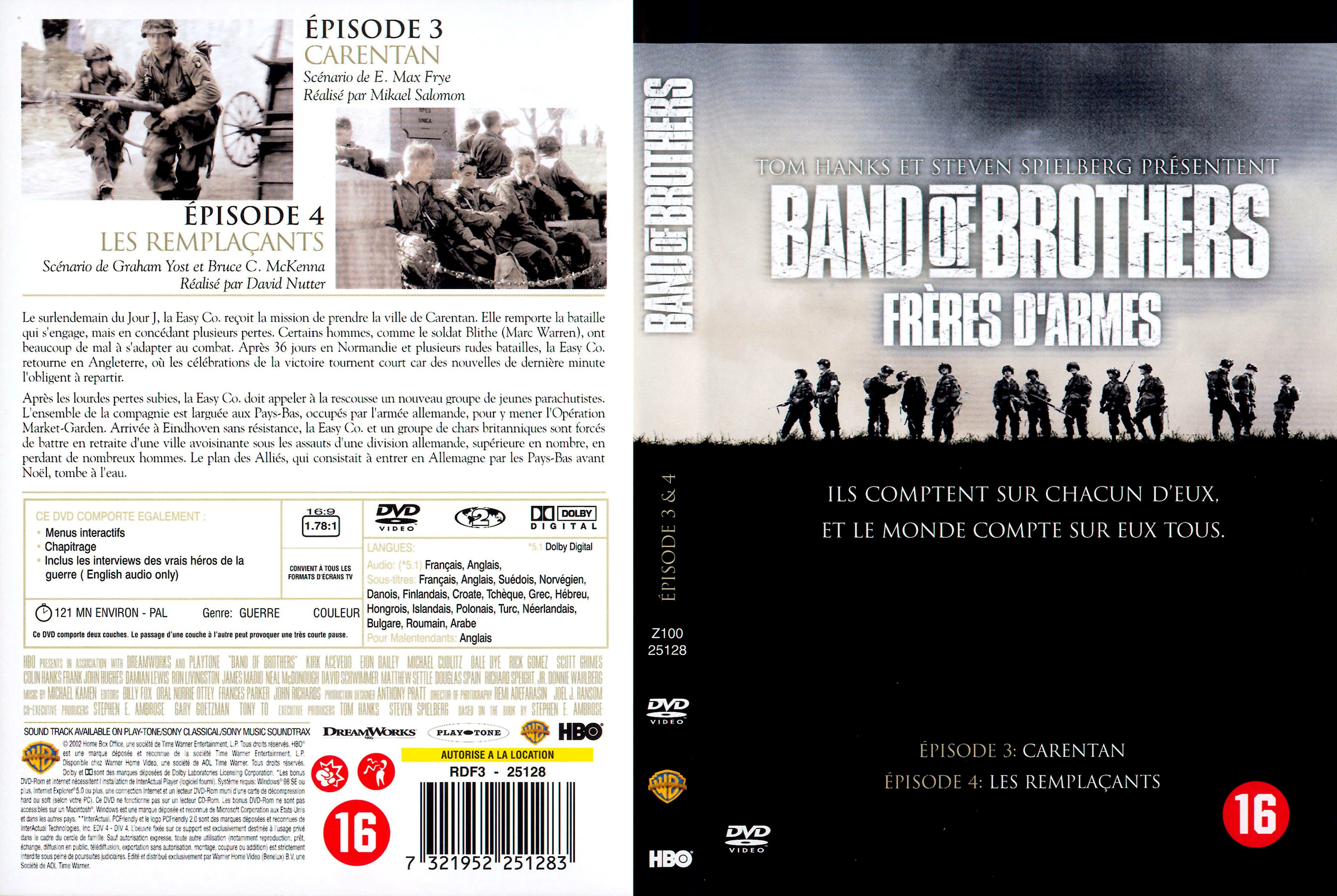 Jaquette DVD Band of brothers vol 2