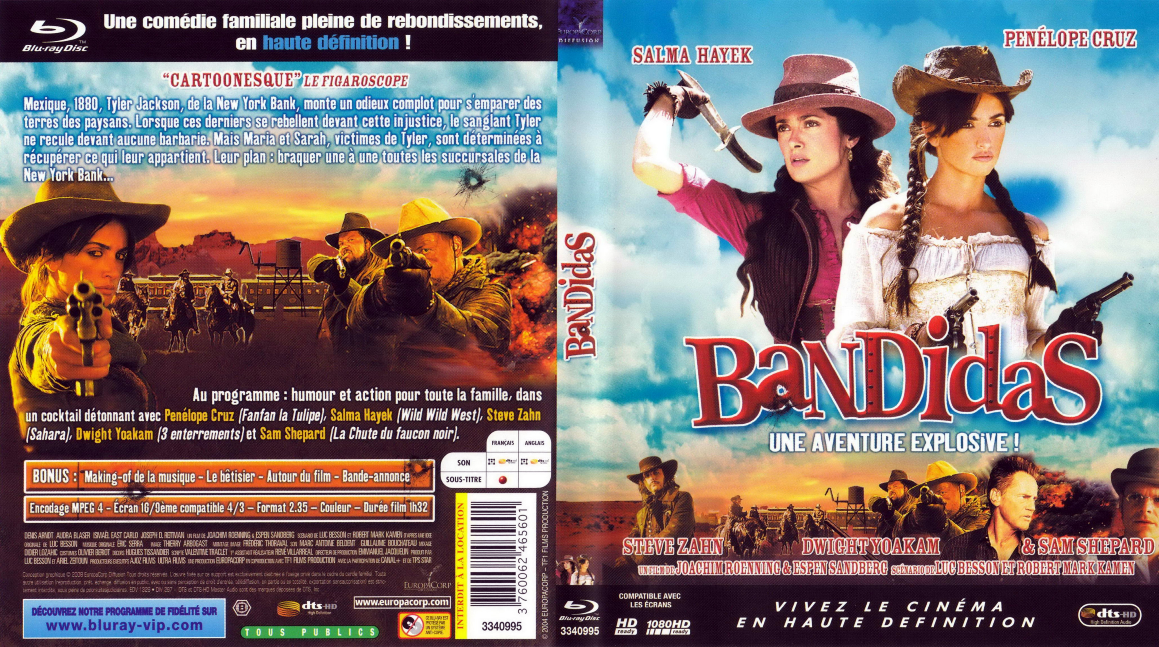 Jaquette DVD Bandidas (BLU-RAY)