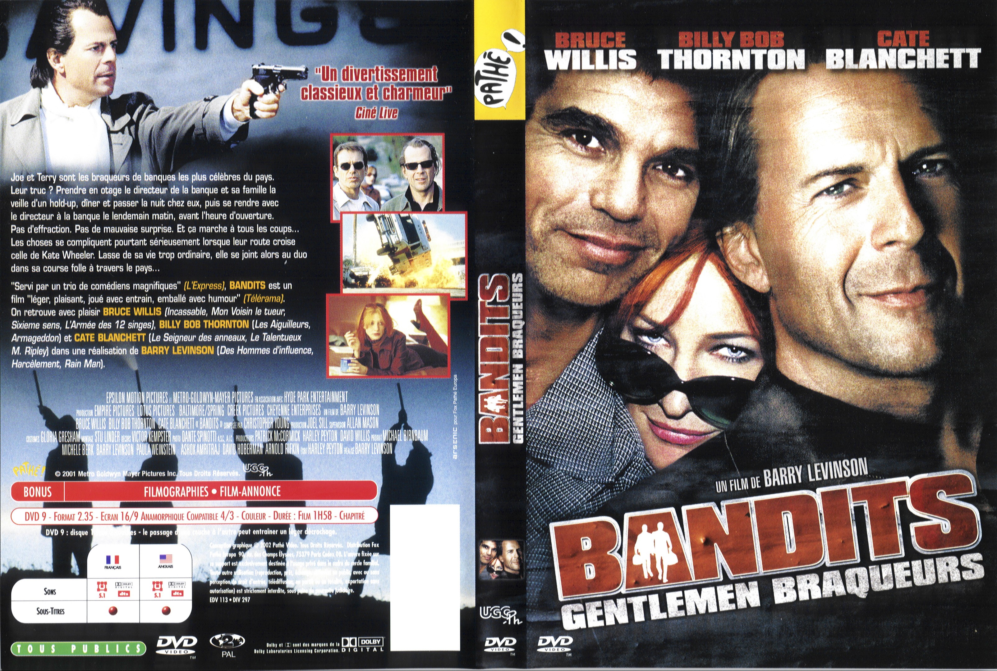 Jaquette DVD Bandits