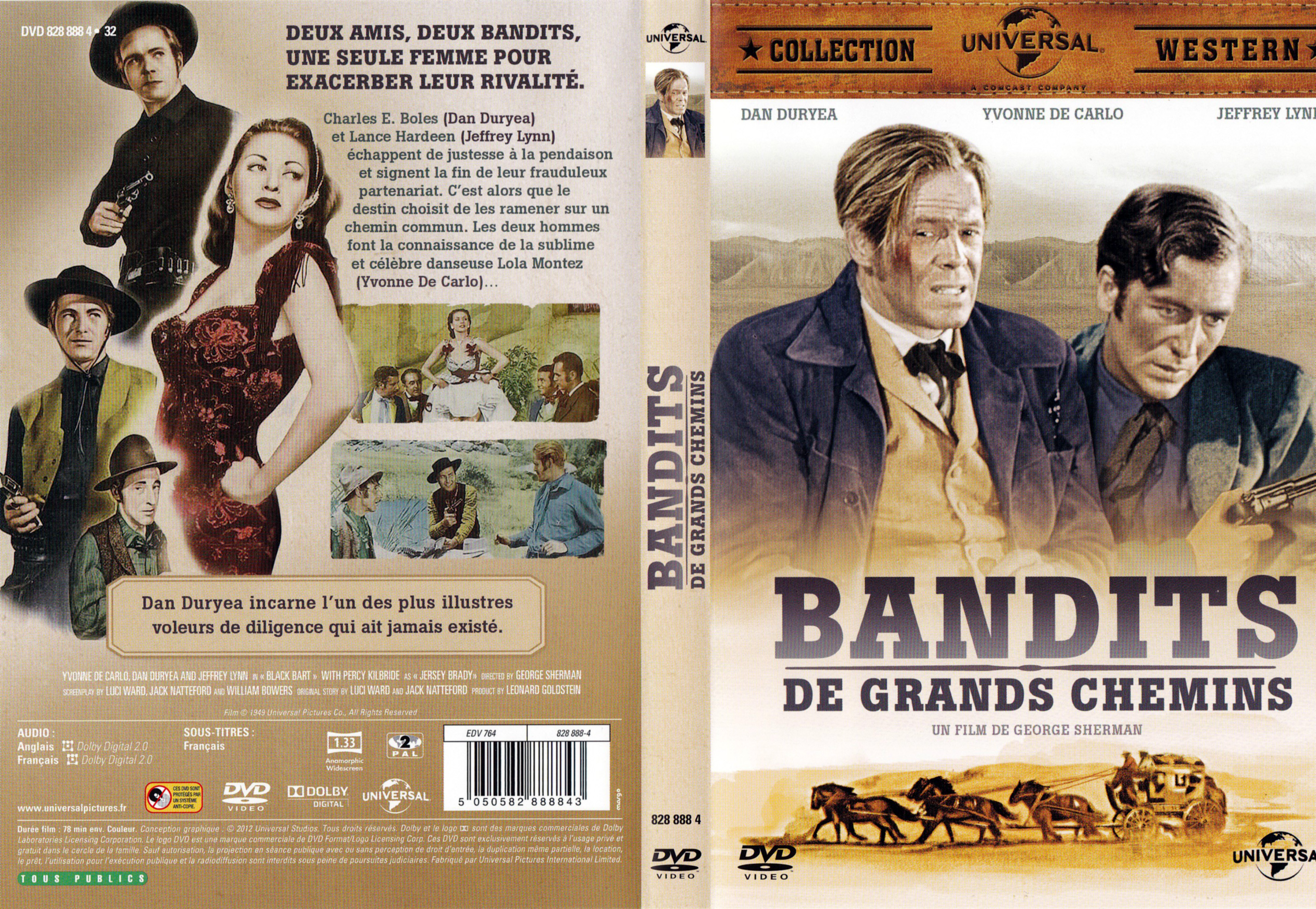 Jaquette DVD Bandits de grands chemins