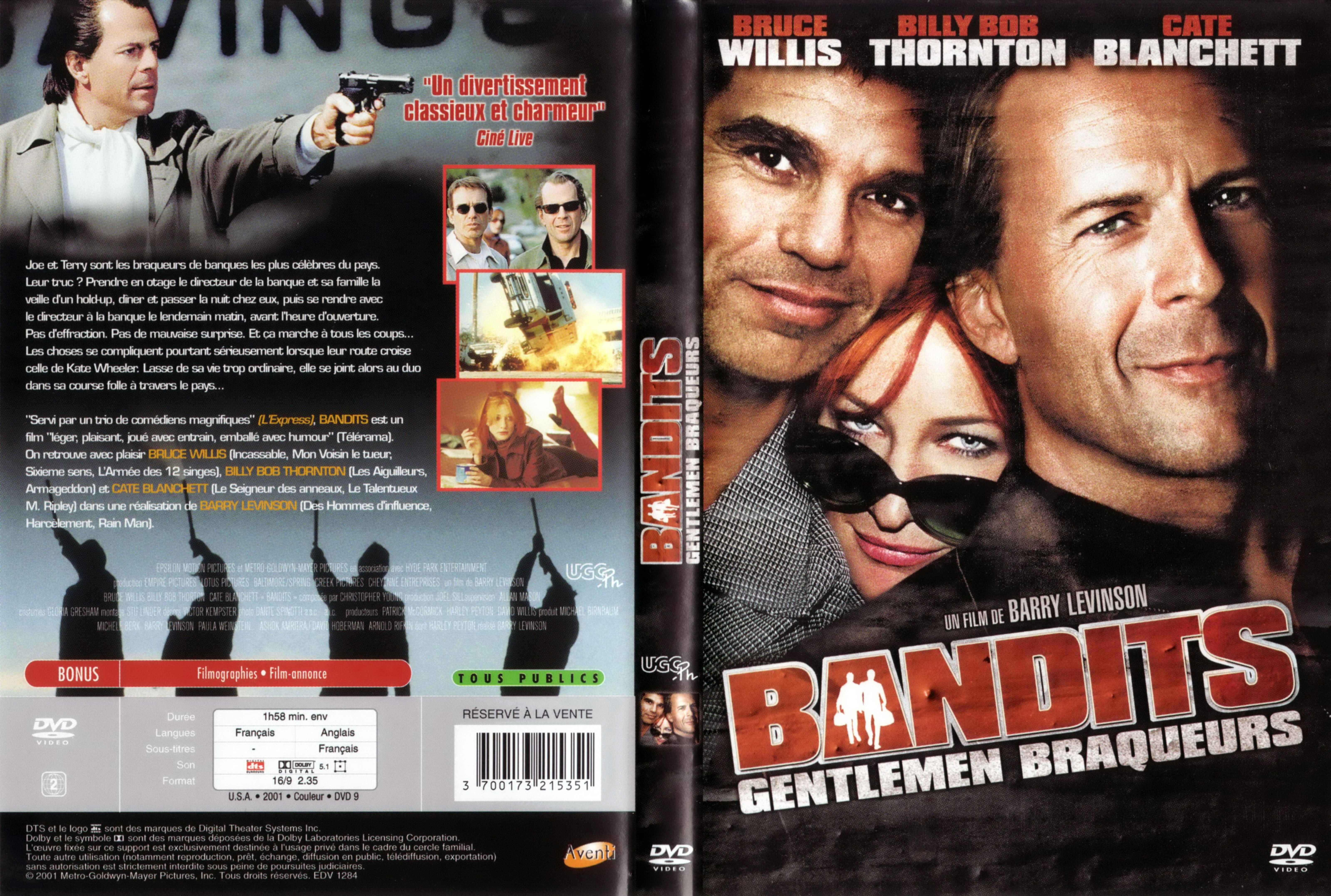 Jaquette DVD Bandits v3