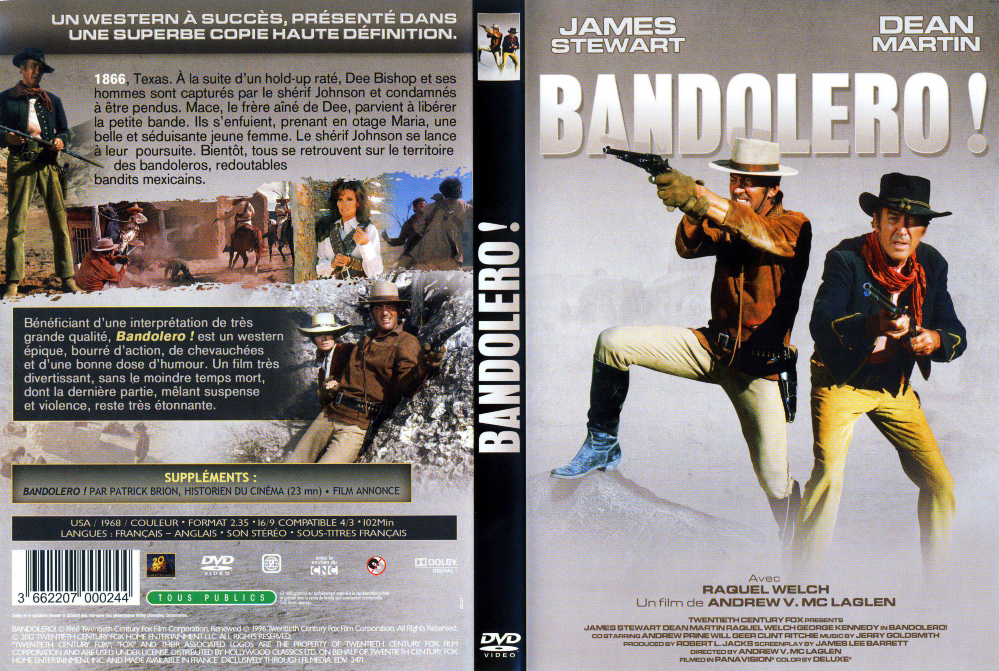 Jaquette DVD Bandolero v2