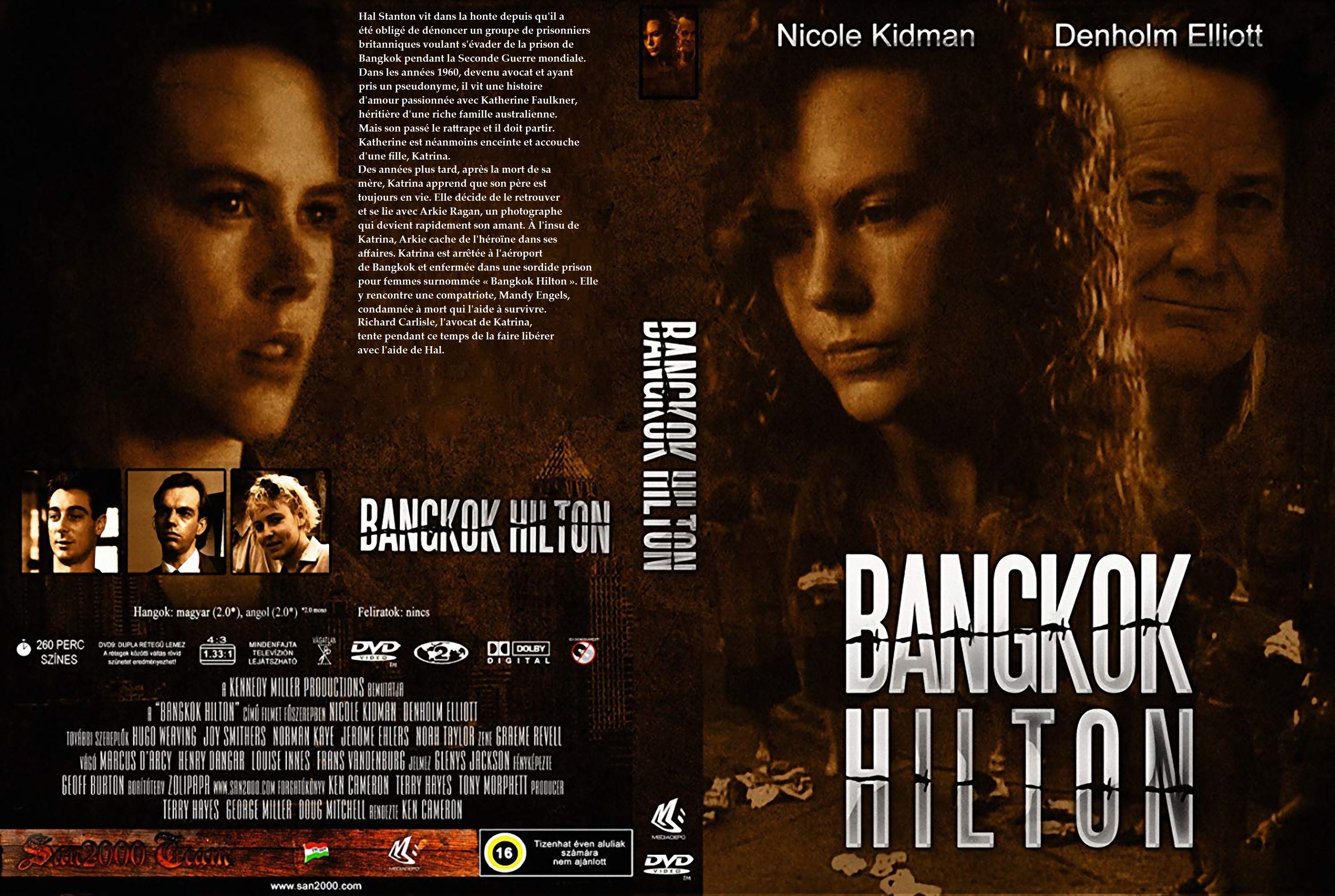 Jaquette DVD Bangkok Hilton custom 
