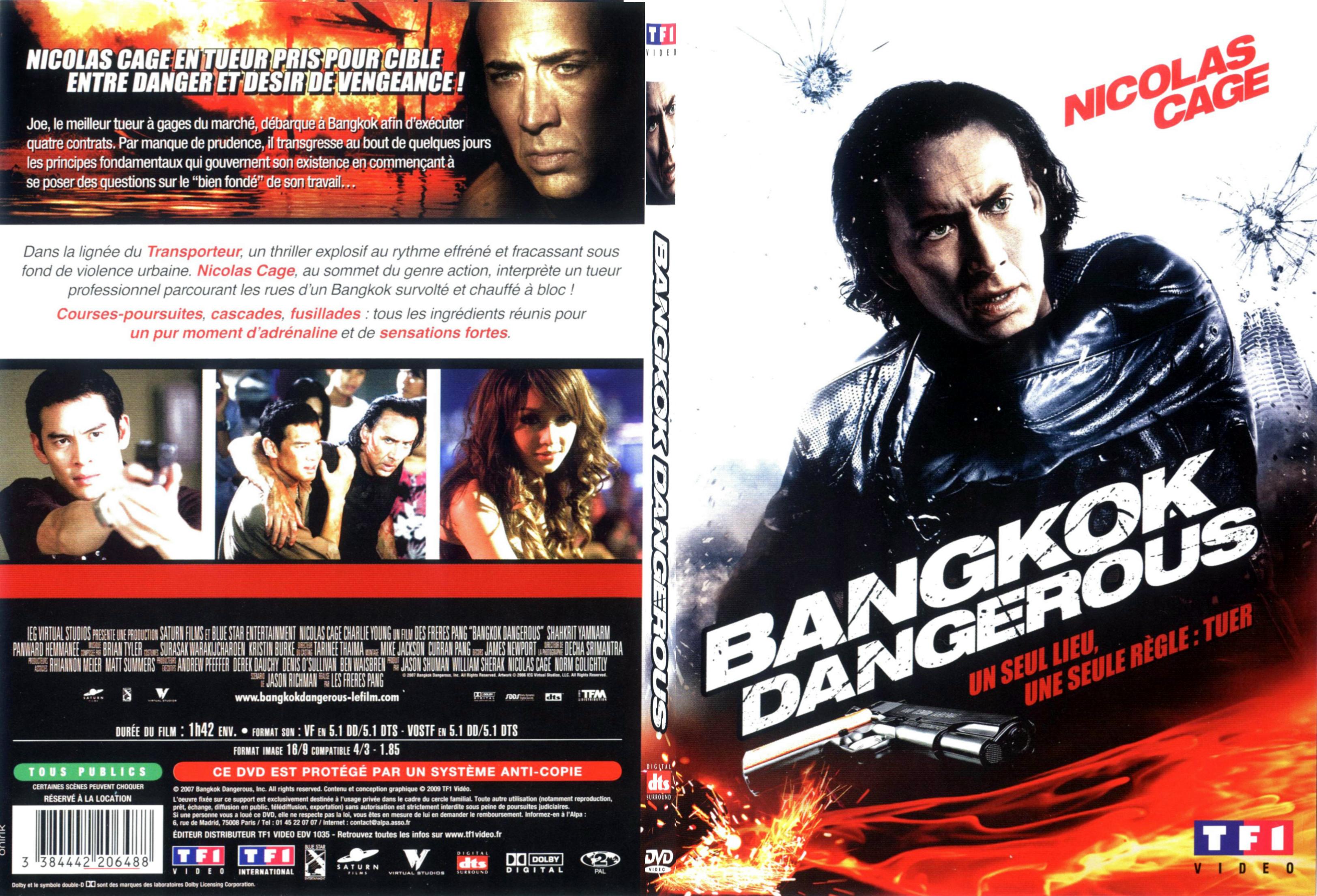 Jaquette DVD Bangkok dangerous (2008) - SLIM