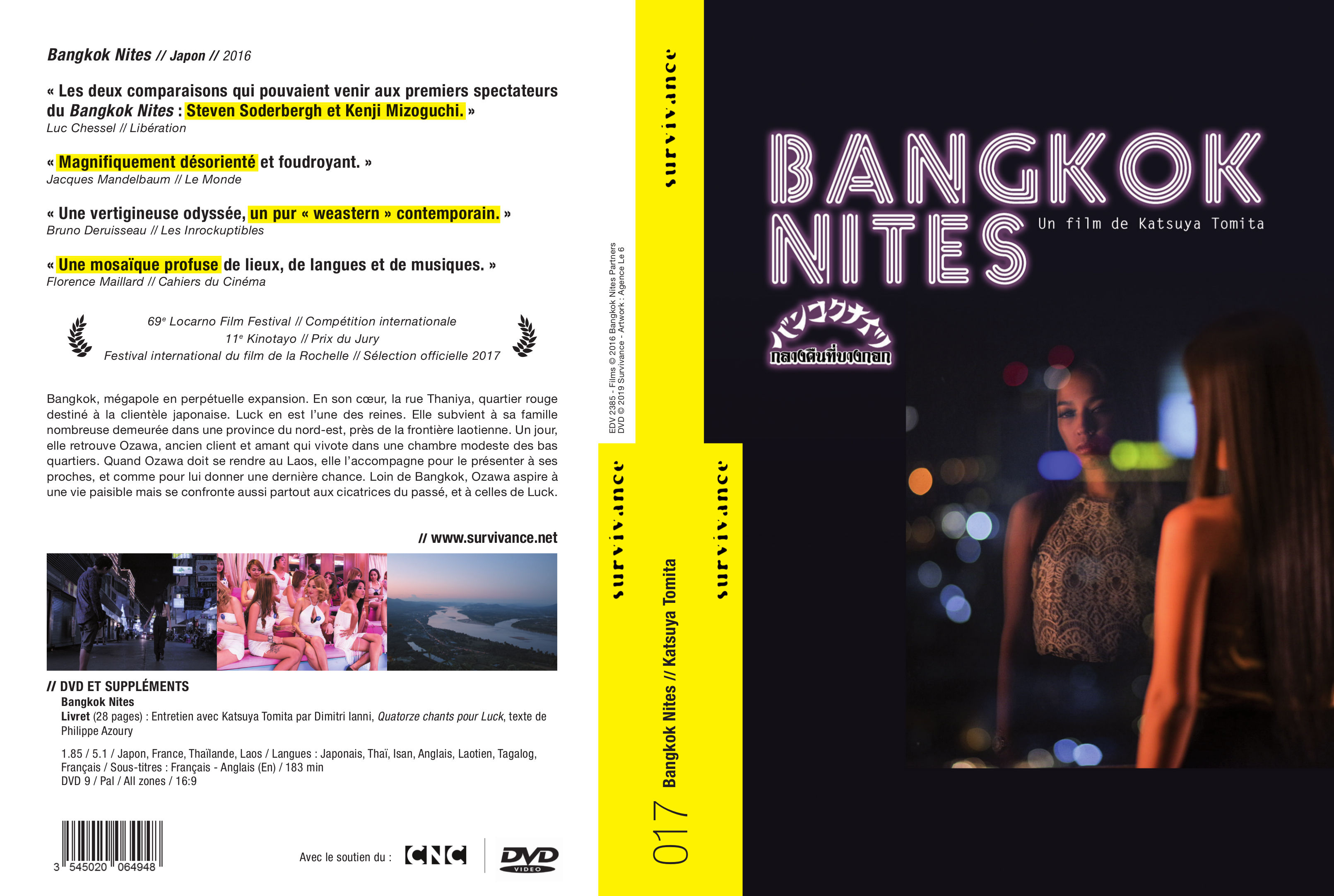 Jaquette DVD Bangkok nites