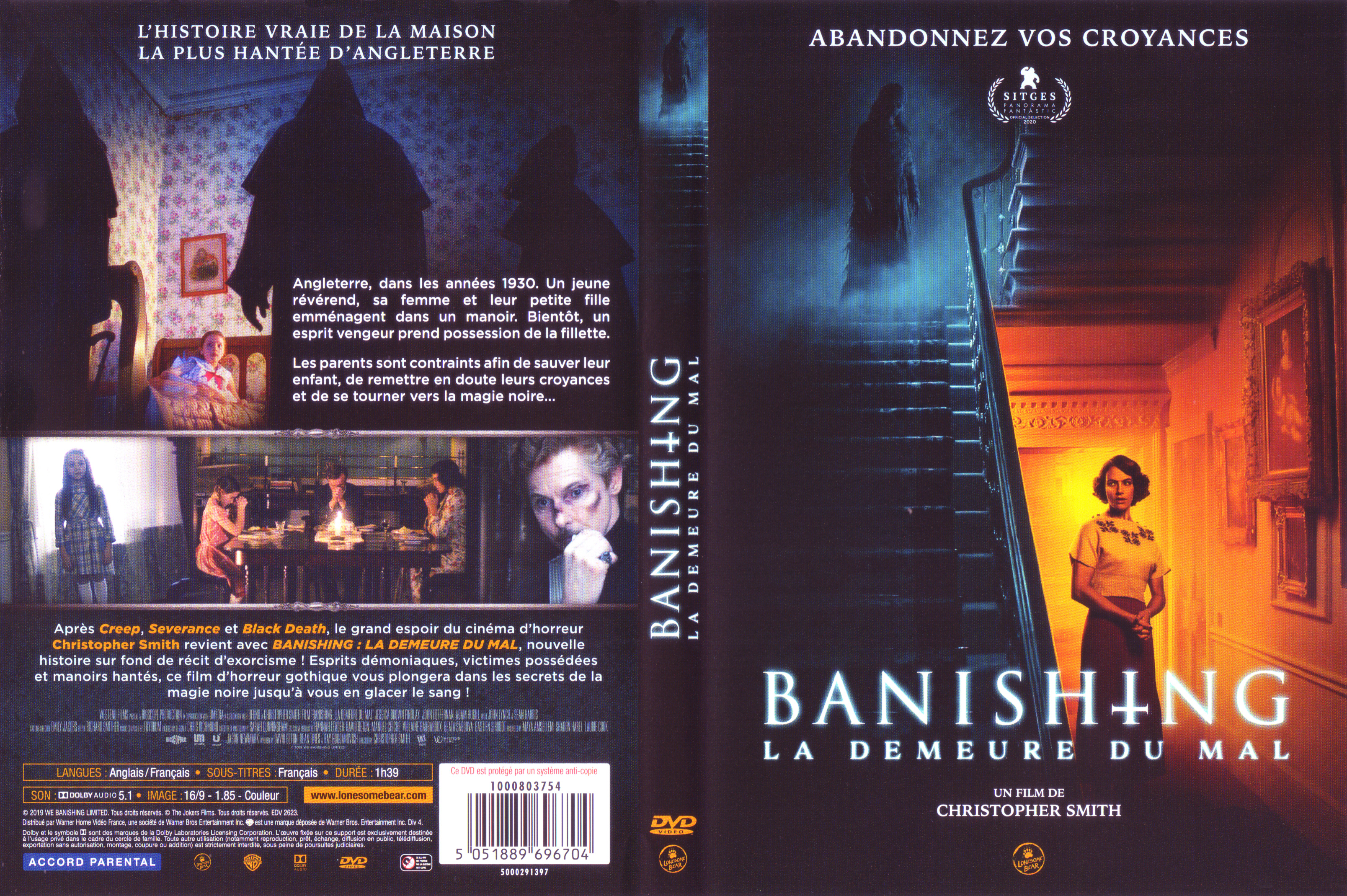 Jaquette DVD Banishing La demeure du mal