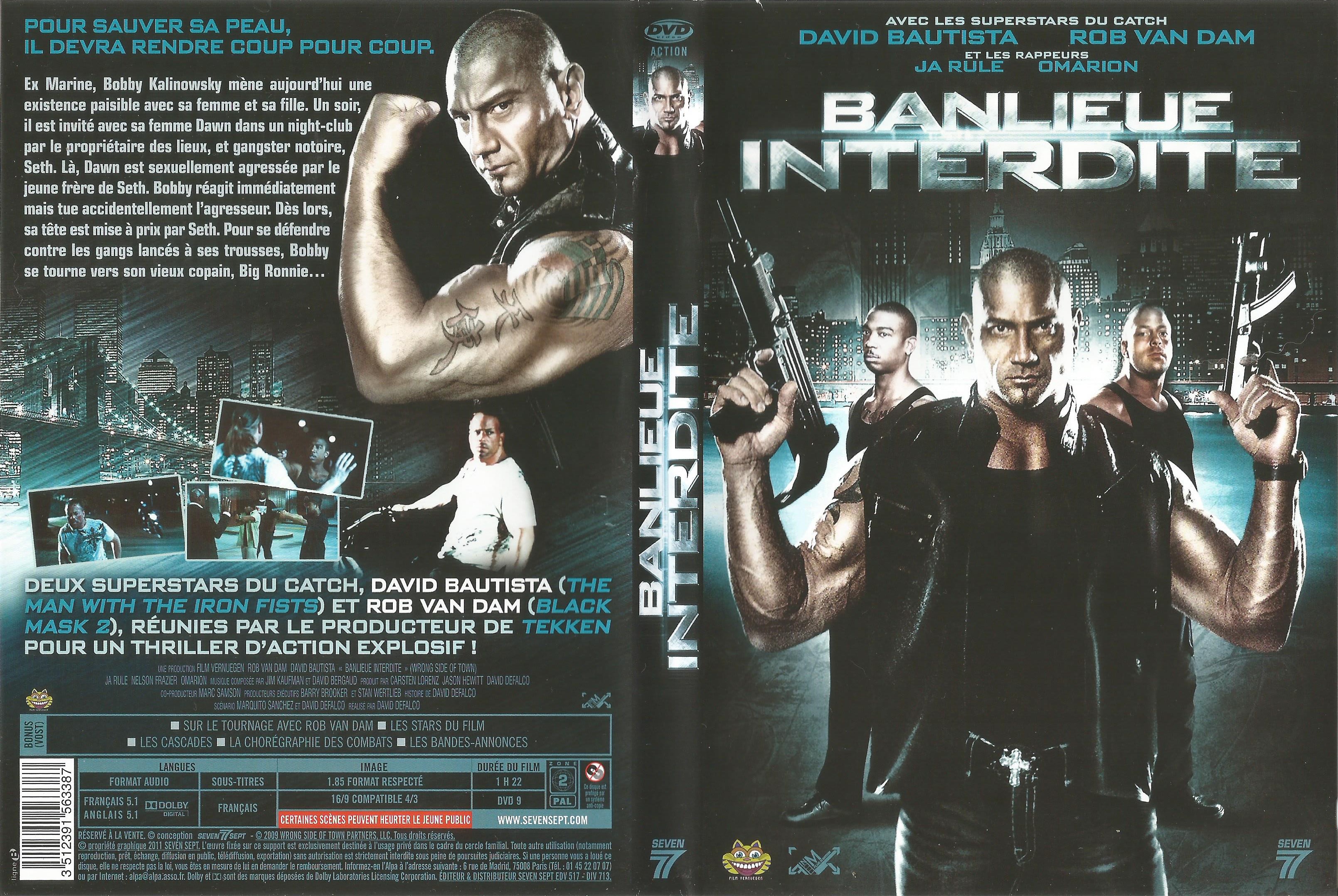 Jaquette DVD Banlieue Interdite