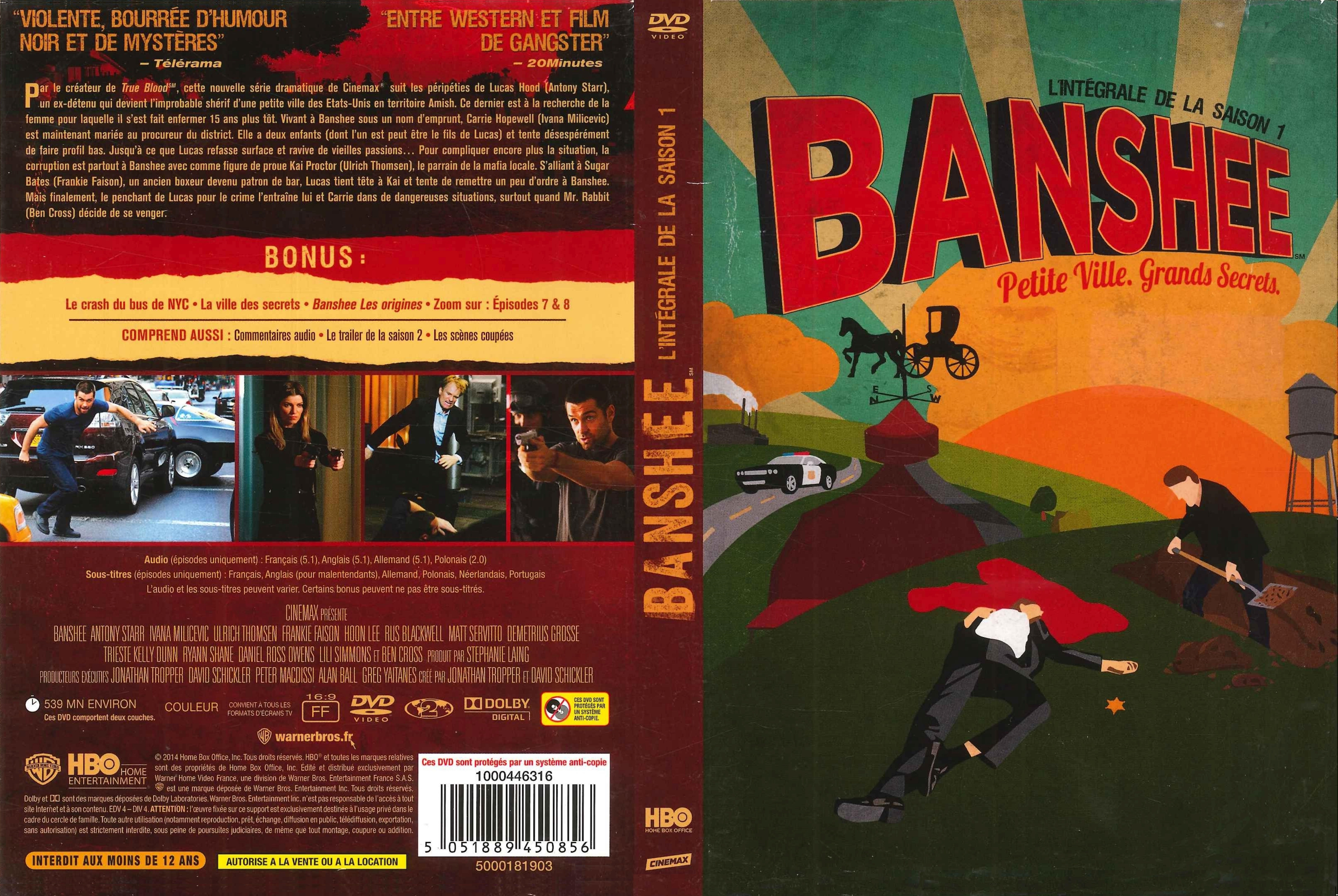 Jaquette DVD Banshee Saison 1