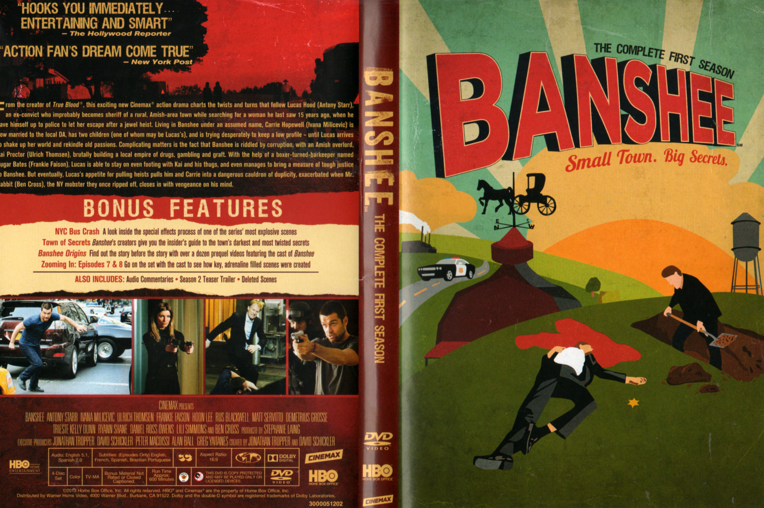 Jaquette DVD Banshee Saison 1 Zone 1