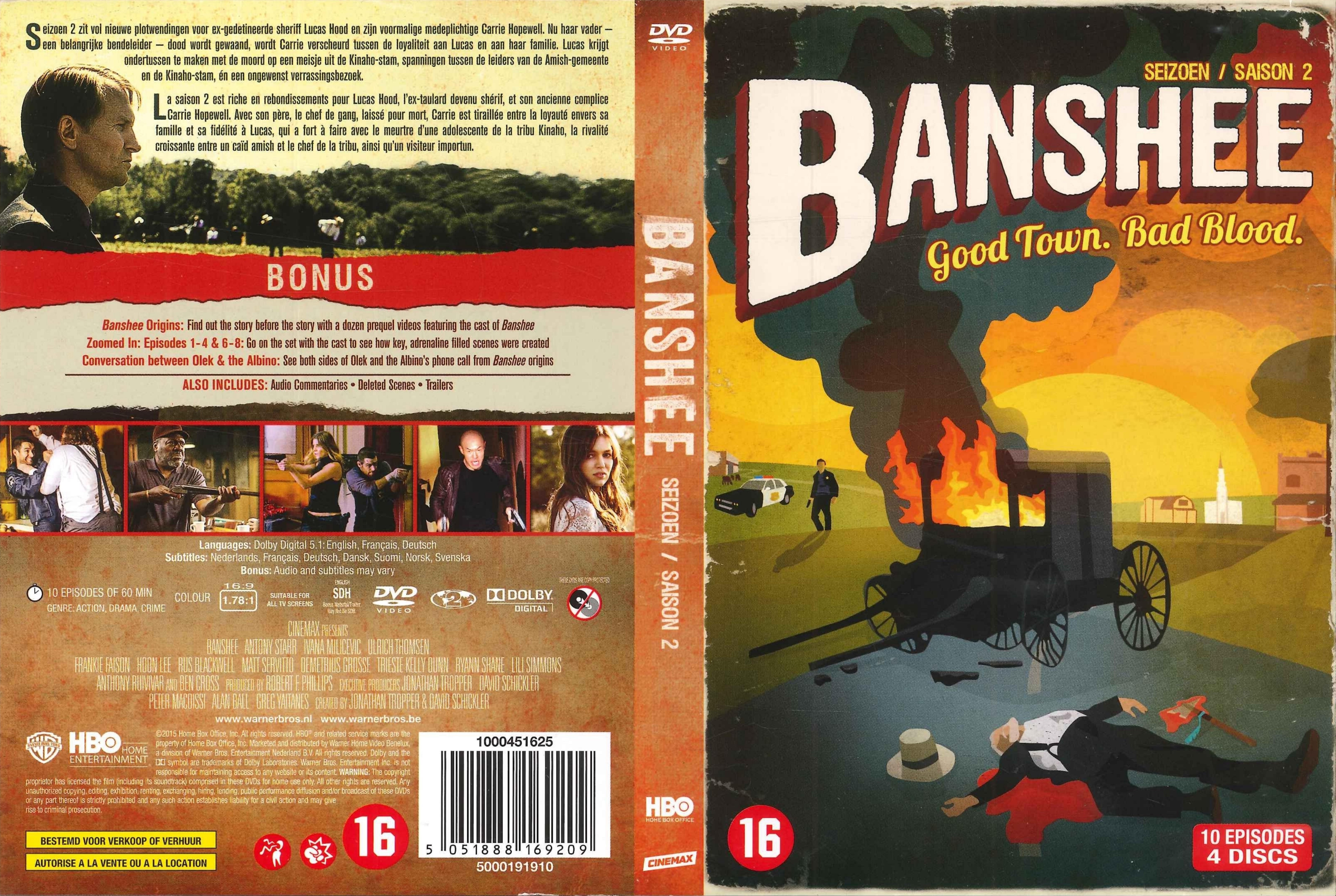 Jaquette DVD Banshee Saison 2