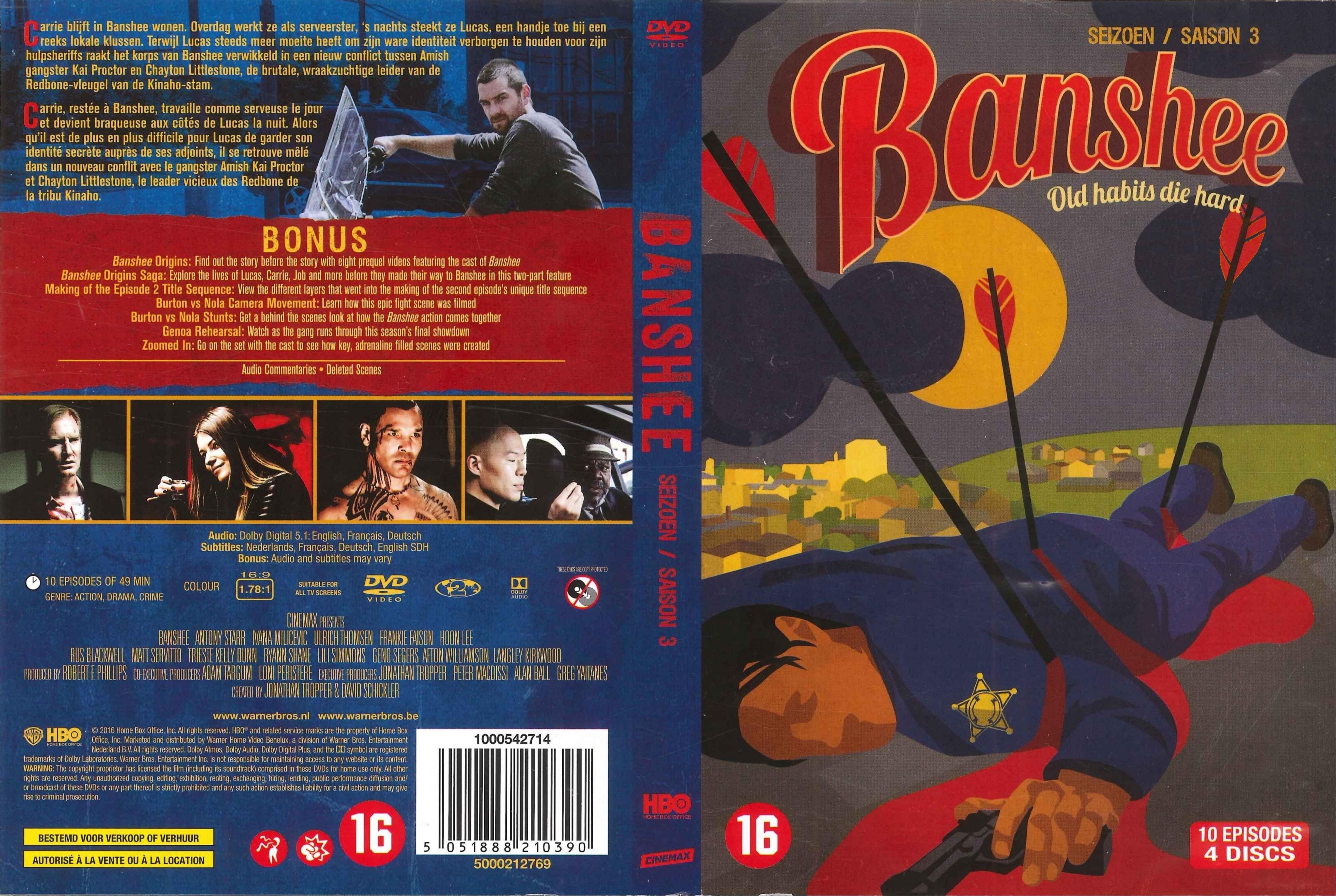 Jaquette DVD Banshee Saison 3
