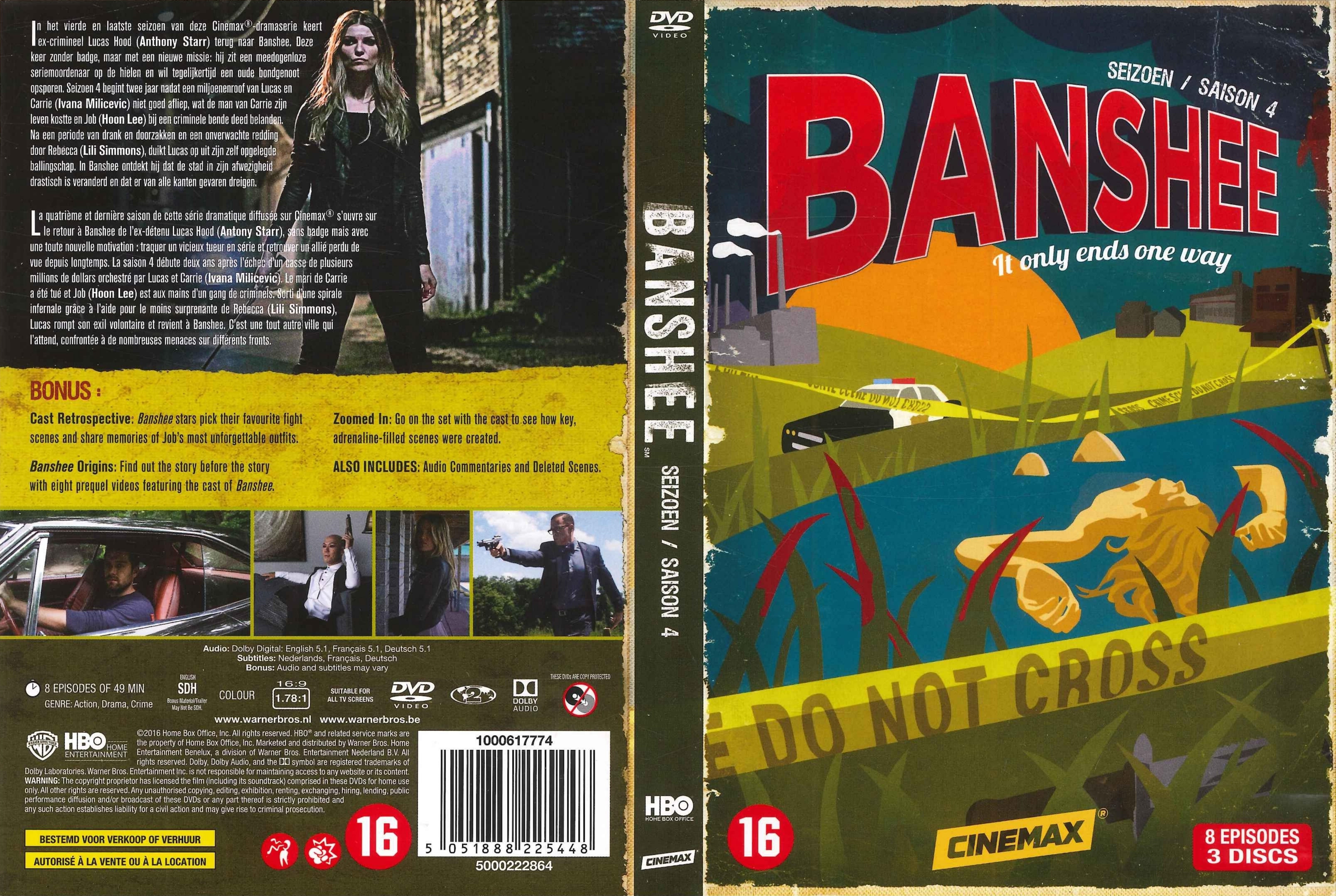 Jaquette DVD Banshee Saison 4