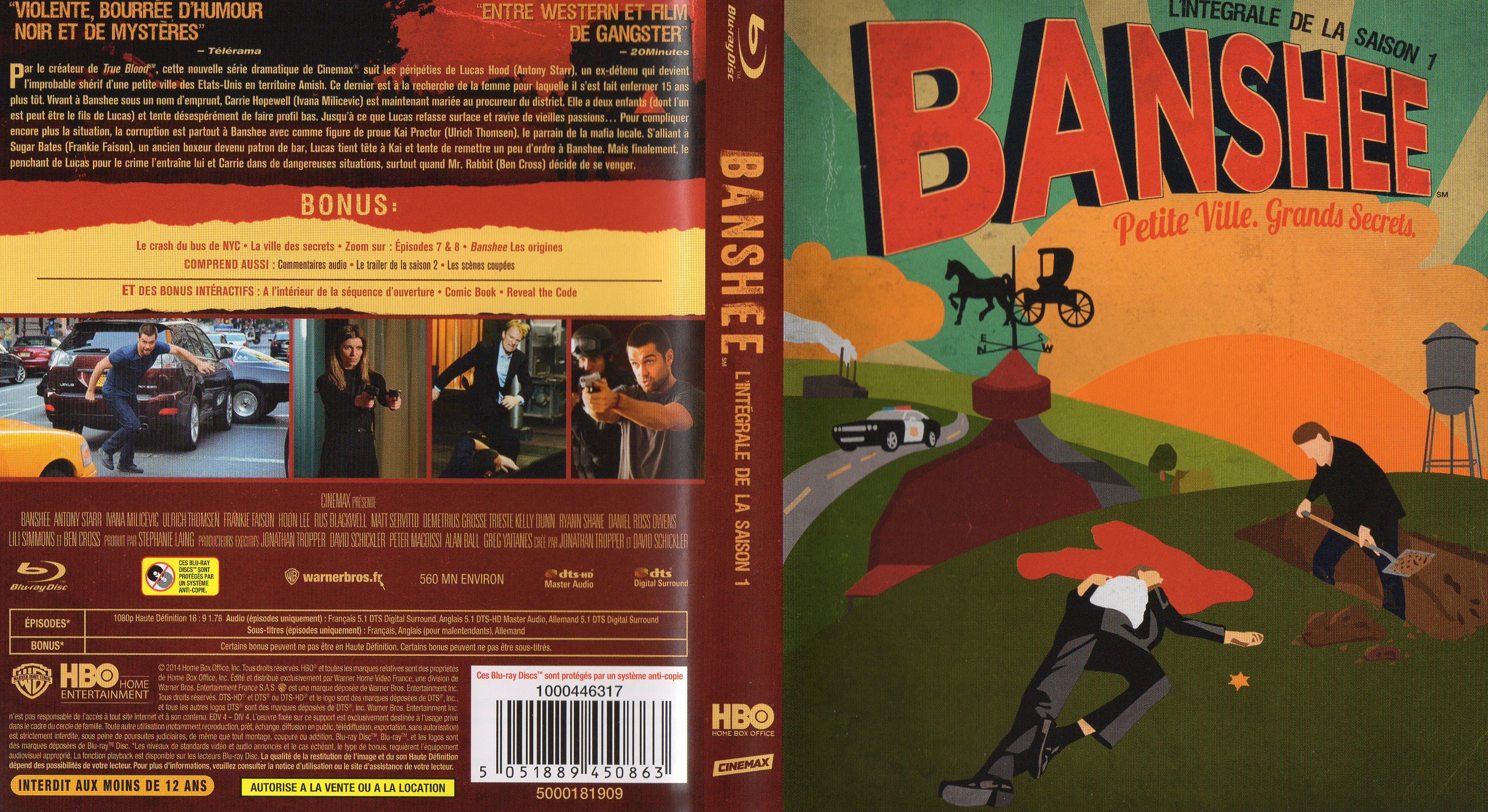 Jaquette DVD Banshee saison 1 (BLU-RAY)