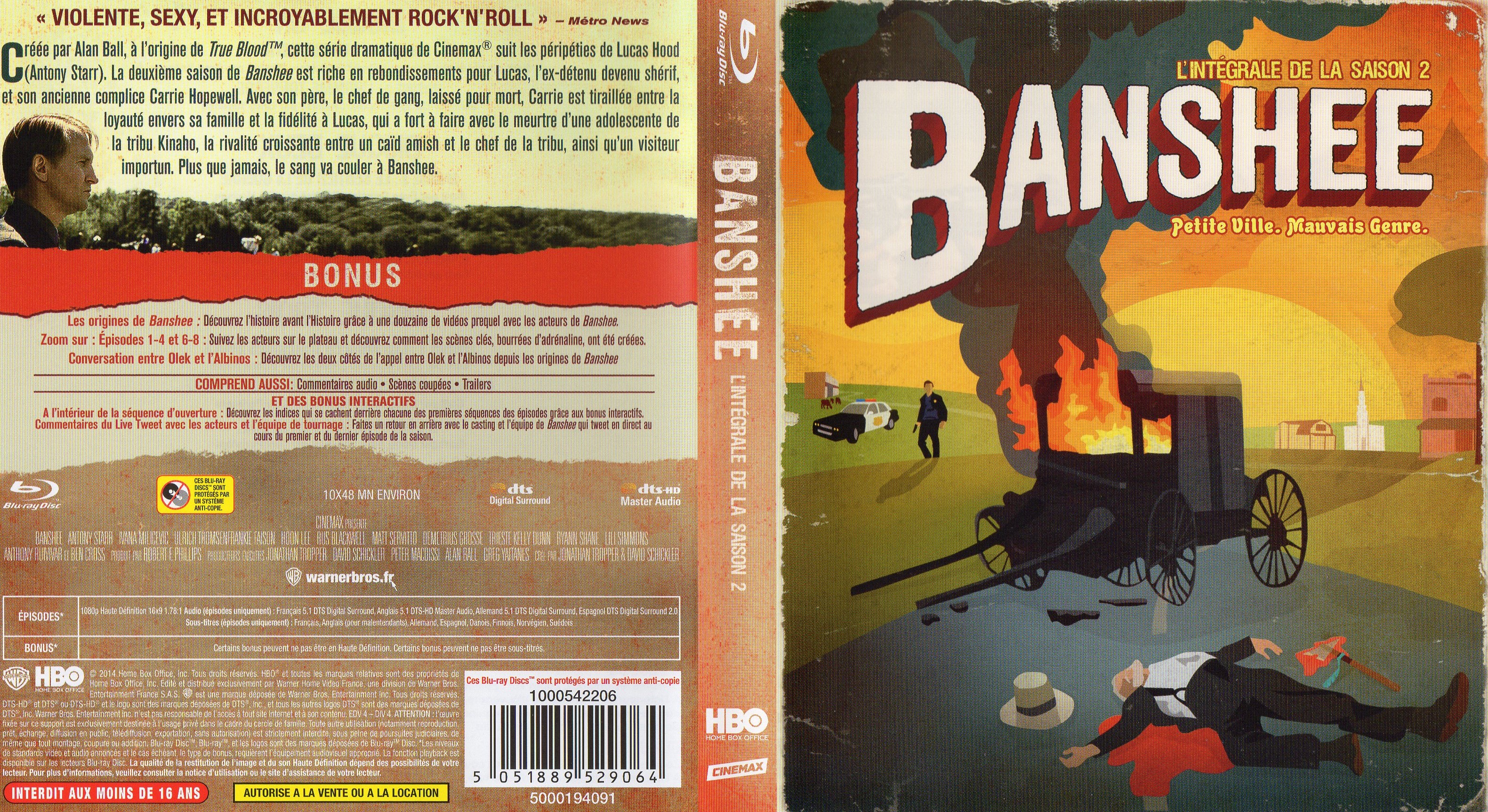 Jaquette DVD Banshee saison 2 (BLU-RAY)