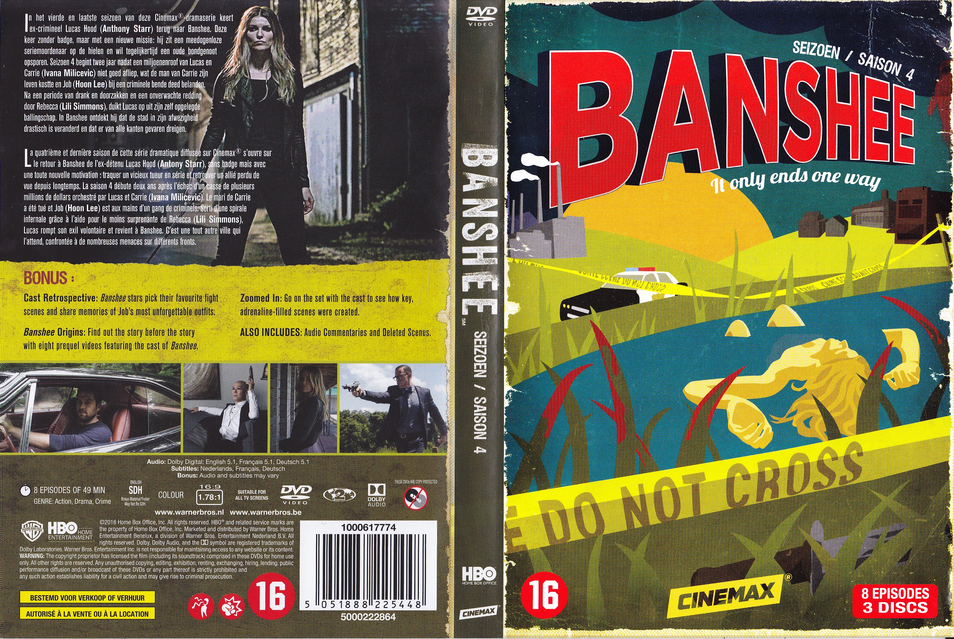 Jaquette DVD Banshee saison 4