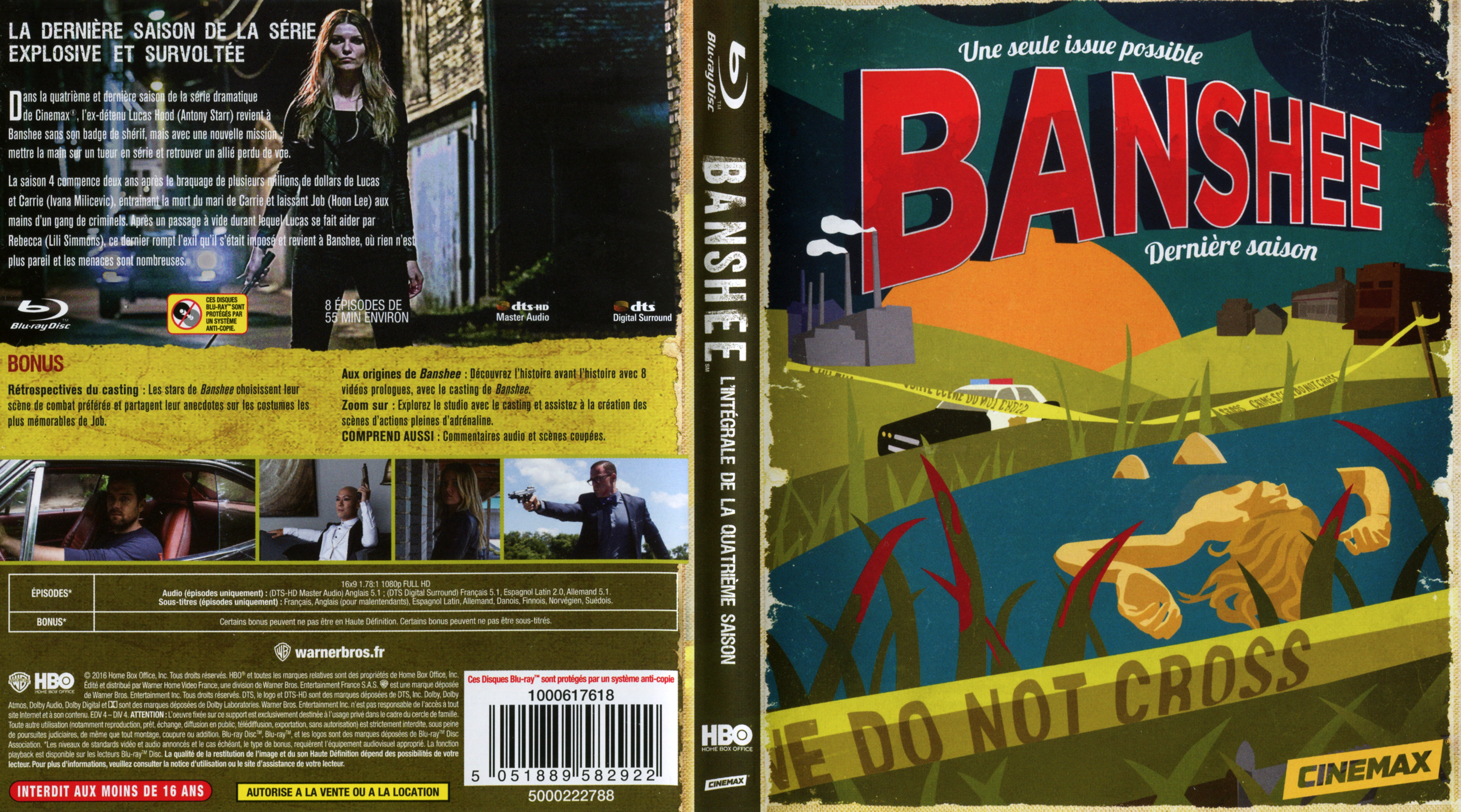 Jaquette DVD Banshee saison 4 (BLU-RAY)