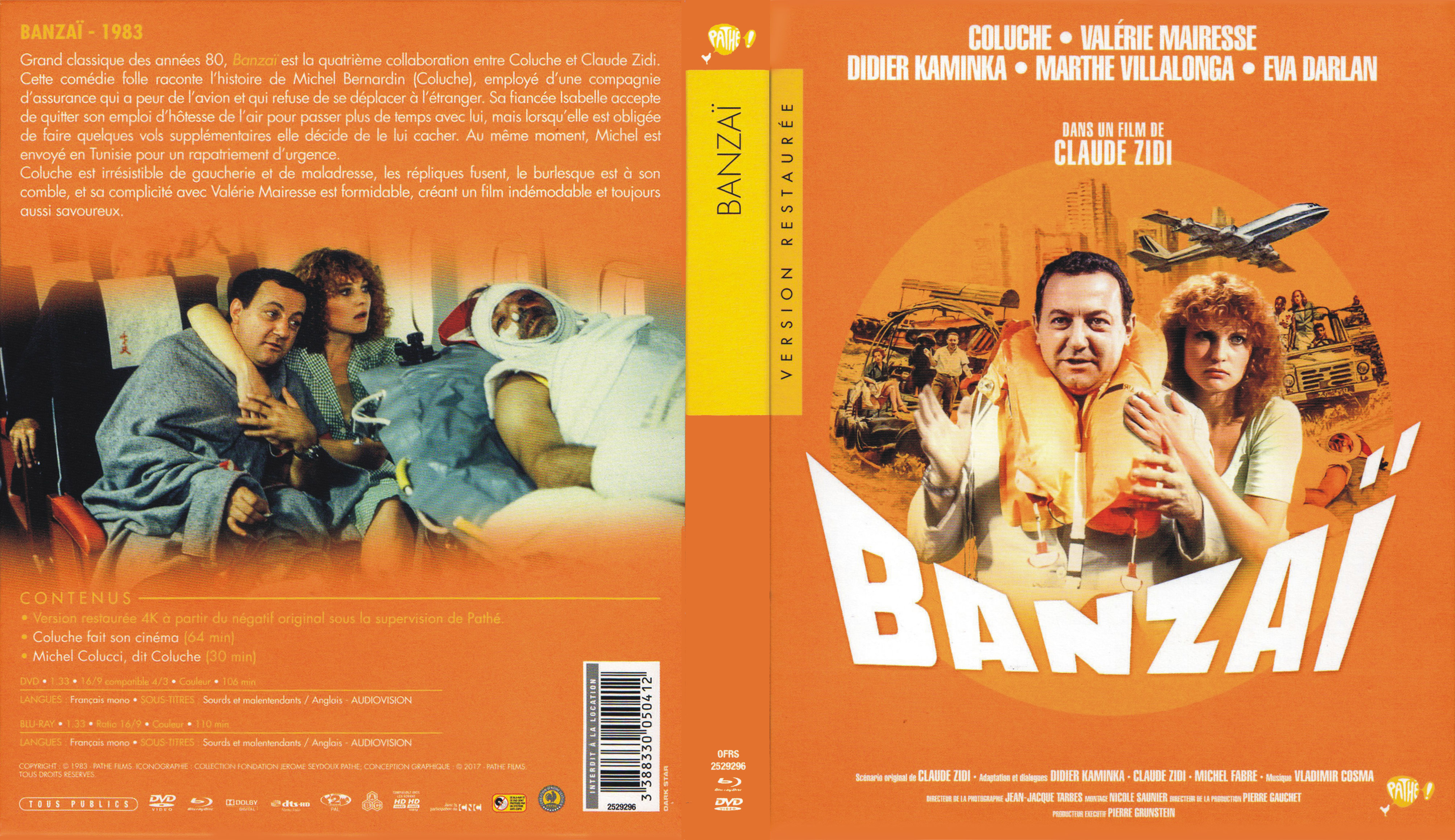 Jaquette DVD Banzai (BLU-RAY)