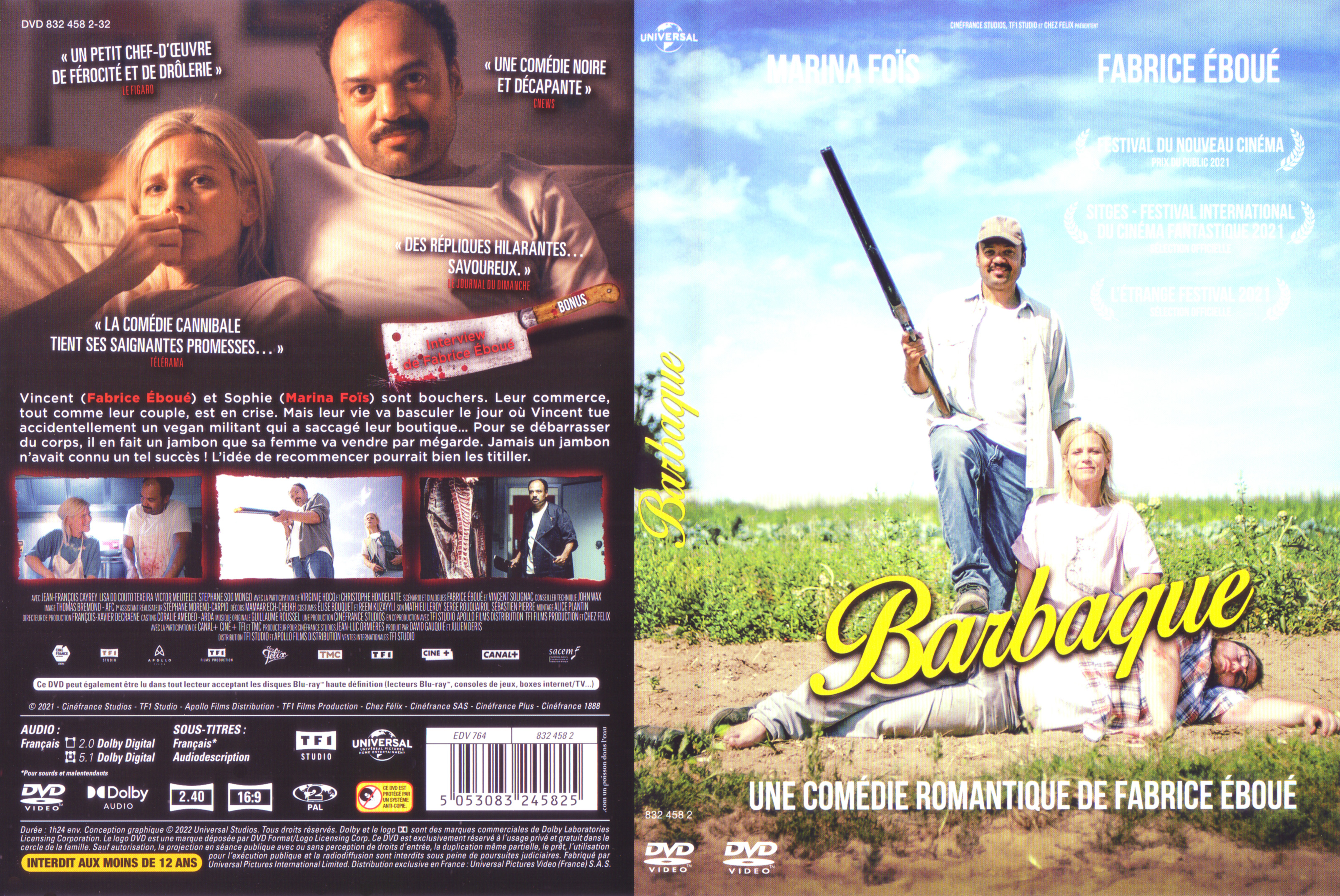 Jaquette DVD Barbaque