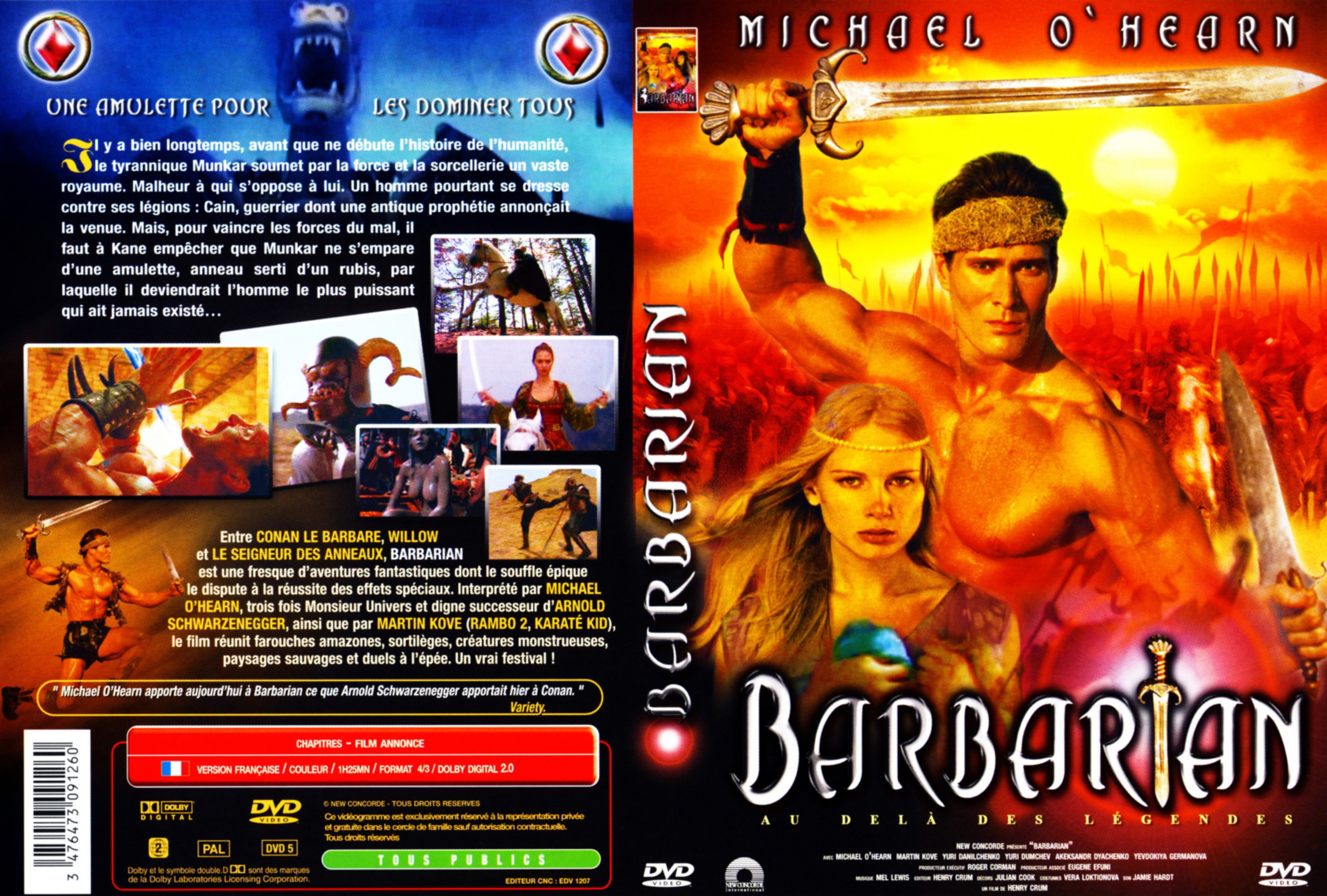 Jaquette DVD Barbarian